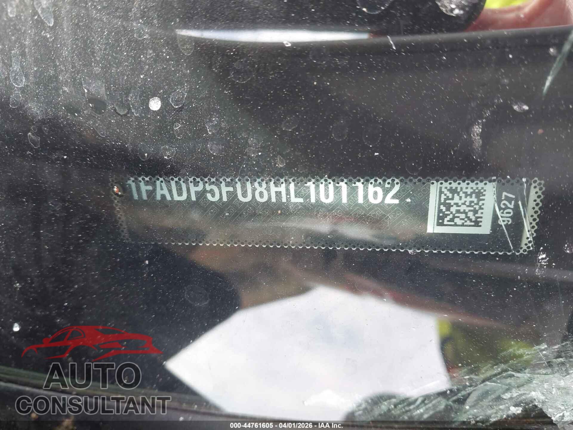FORD C-MAX ENERGI 2017 - 1FADP5FU8HL101162