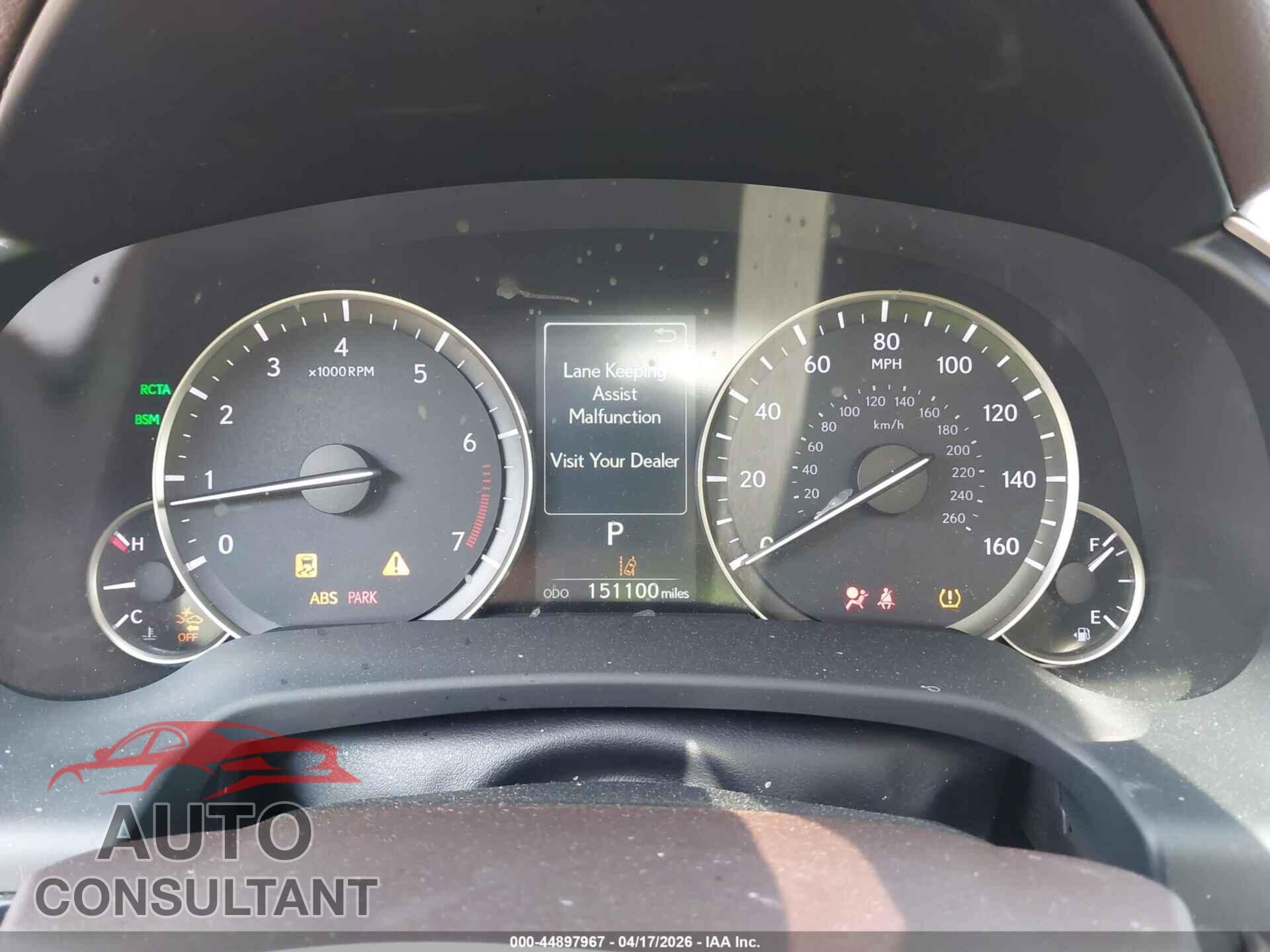 LEXUS RX 350 2016 - 2T2BZMCA5GC045506