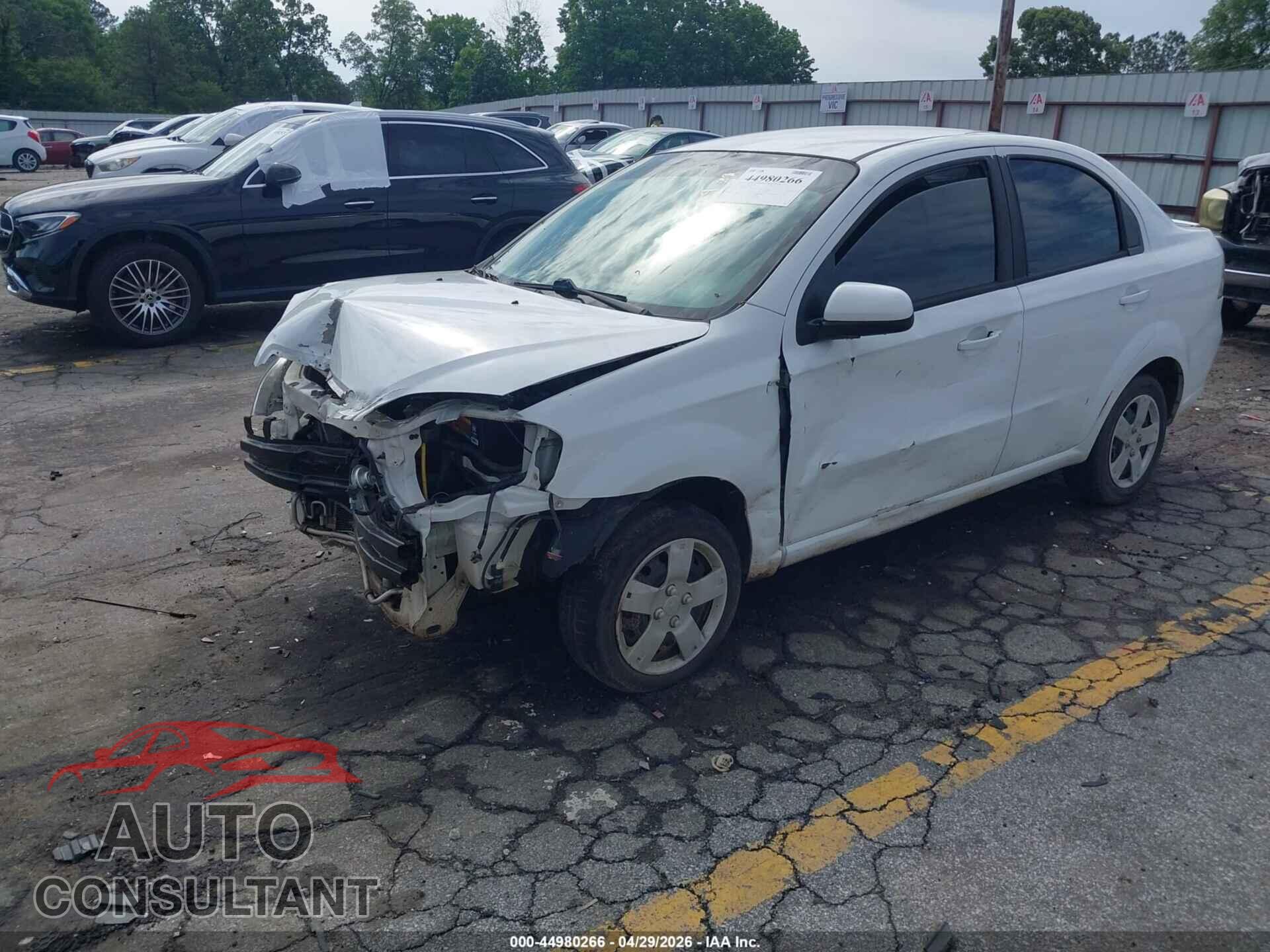 CHEVROLET AVEO 2011 - KL1TD5DE1BB237888