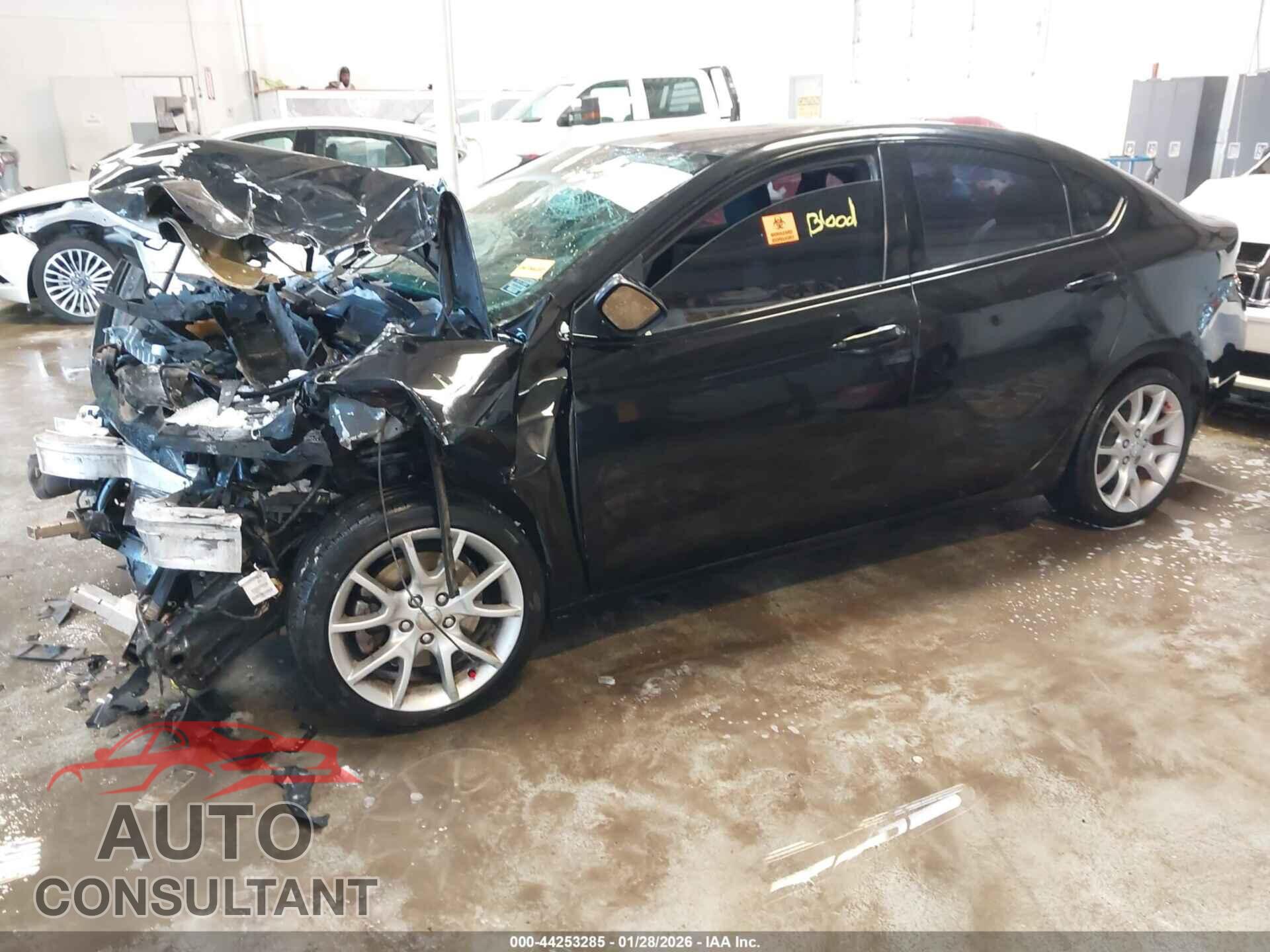 DODGE DART 2013 - 1C3CDFBA1DD313099