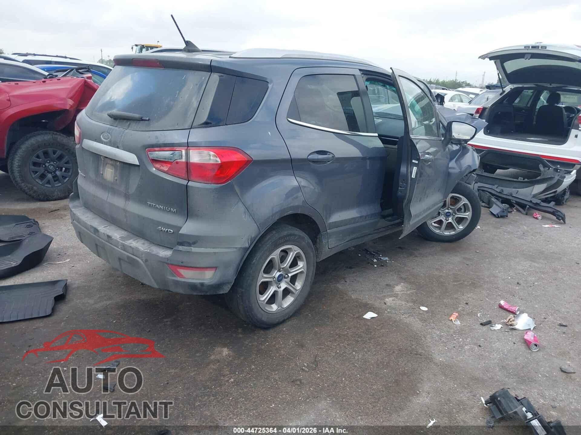 FORD ECOSPORT 2019 - MAJ6S3KL4KC296533