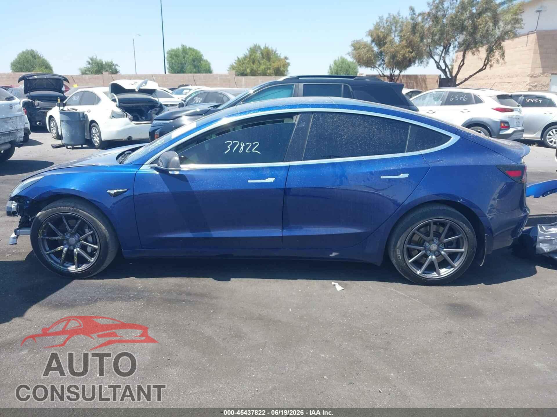 TESLA MODEL 3 2018 - 5YJ3E1EB6JF136022