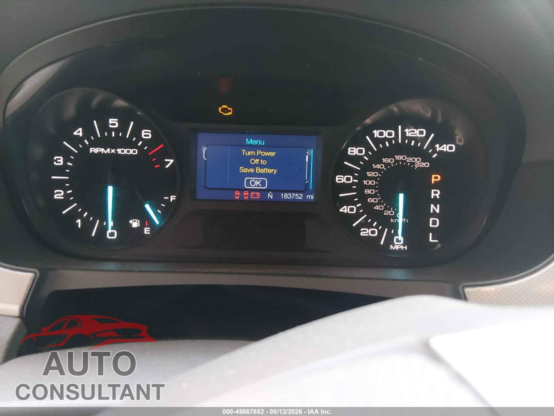 FORD EDGE 2012 - 2FMDK3J94CBA59593