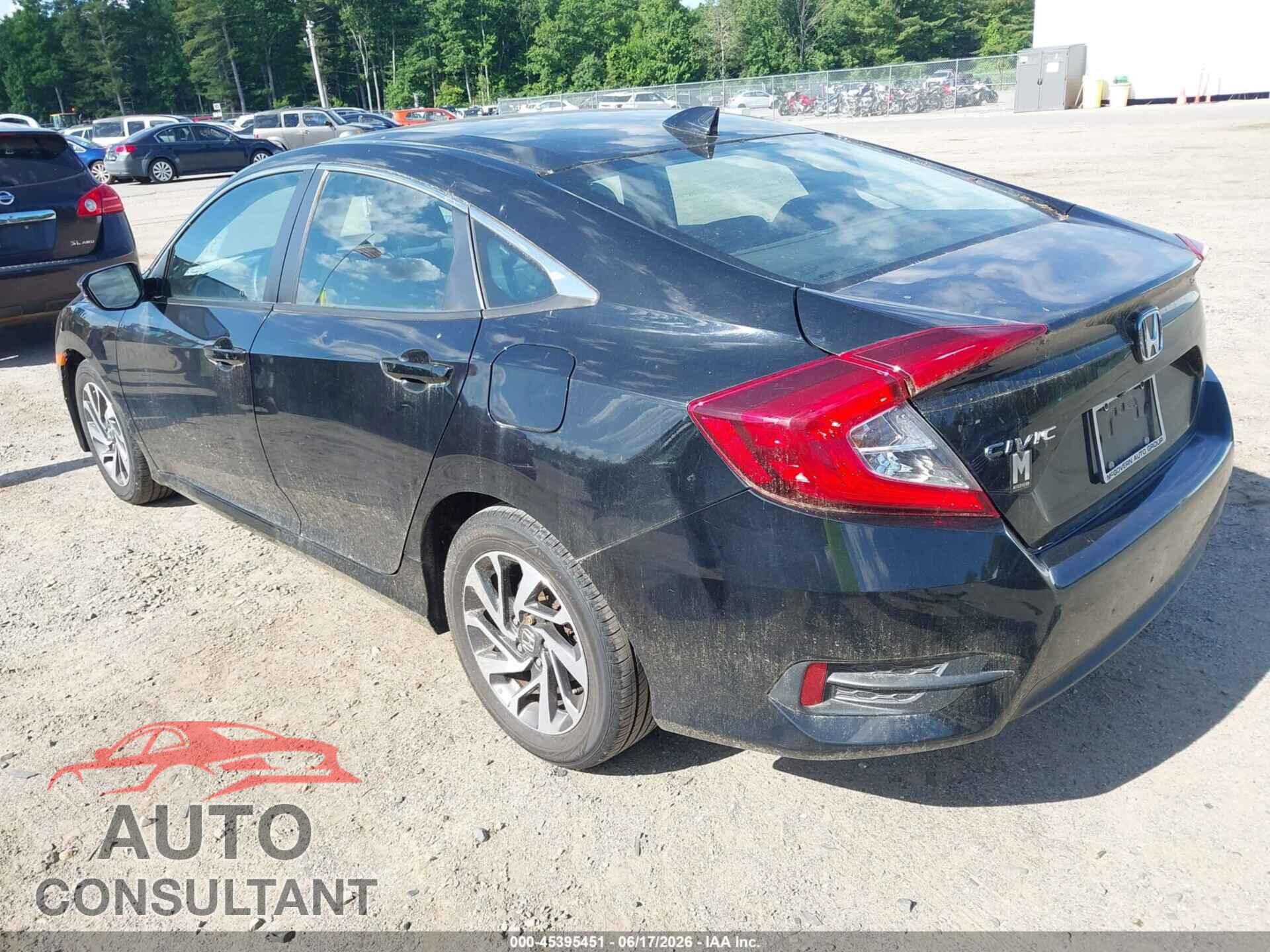 HONDA CIVIC 2017 - 19XFC2F71HE202995