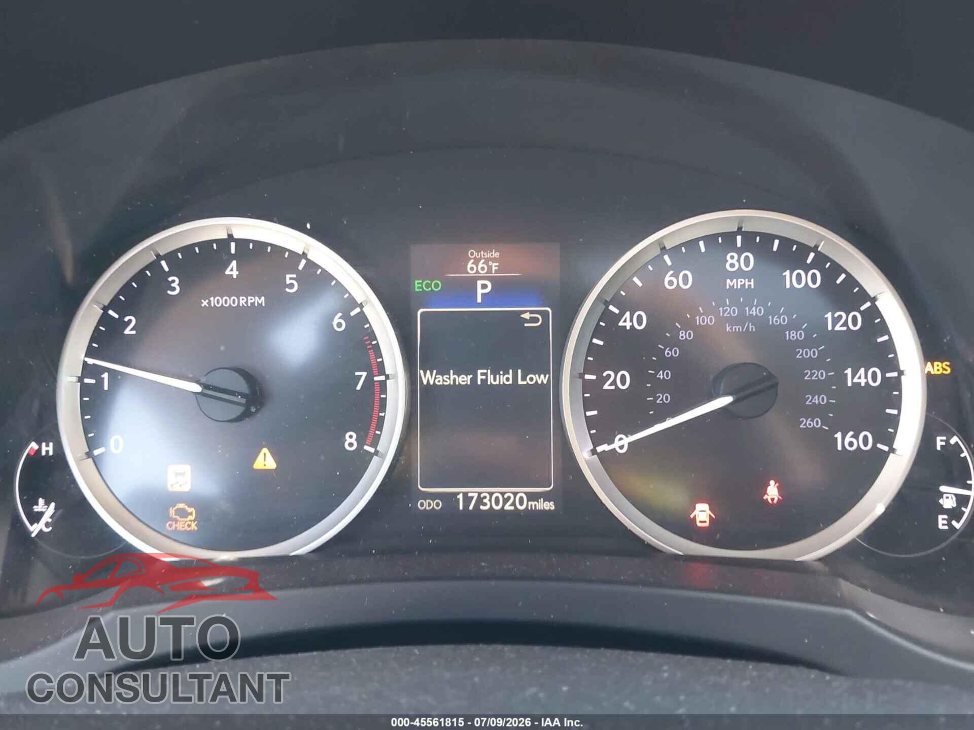 LEXUS IS 250 2014 - JTHBF1D22E5021031