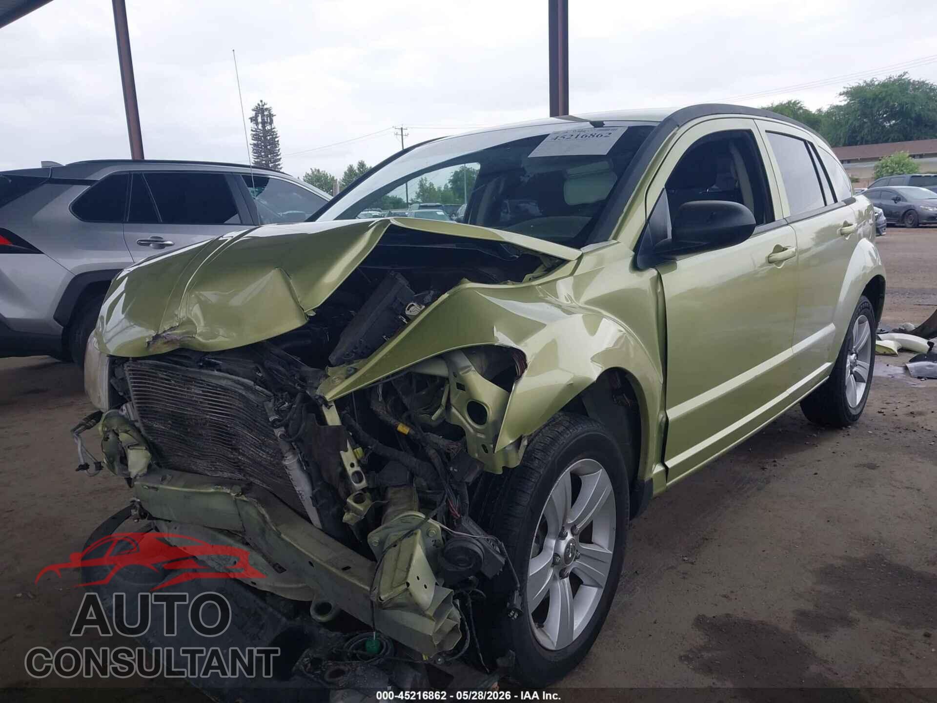DODGE CALIBER 2010 - 1B3CB3HAXAD567995