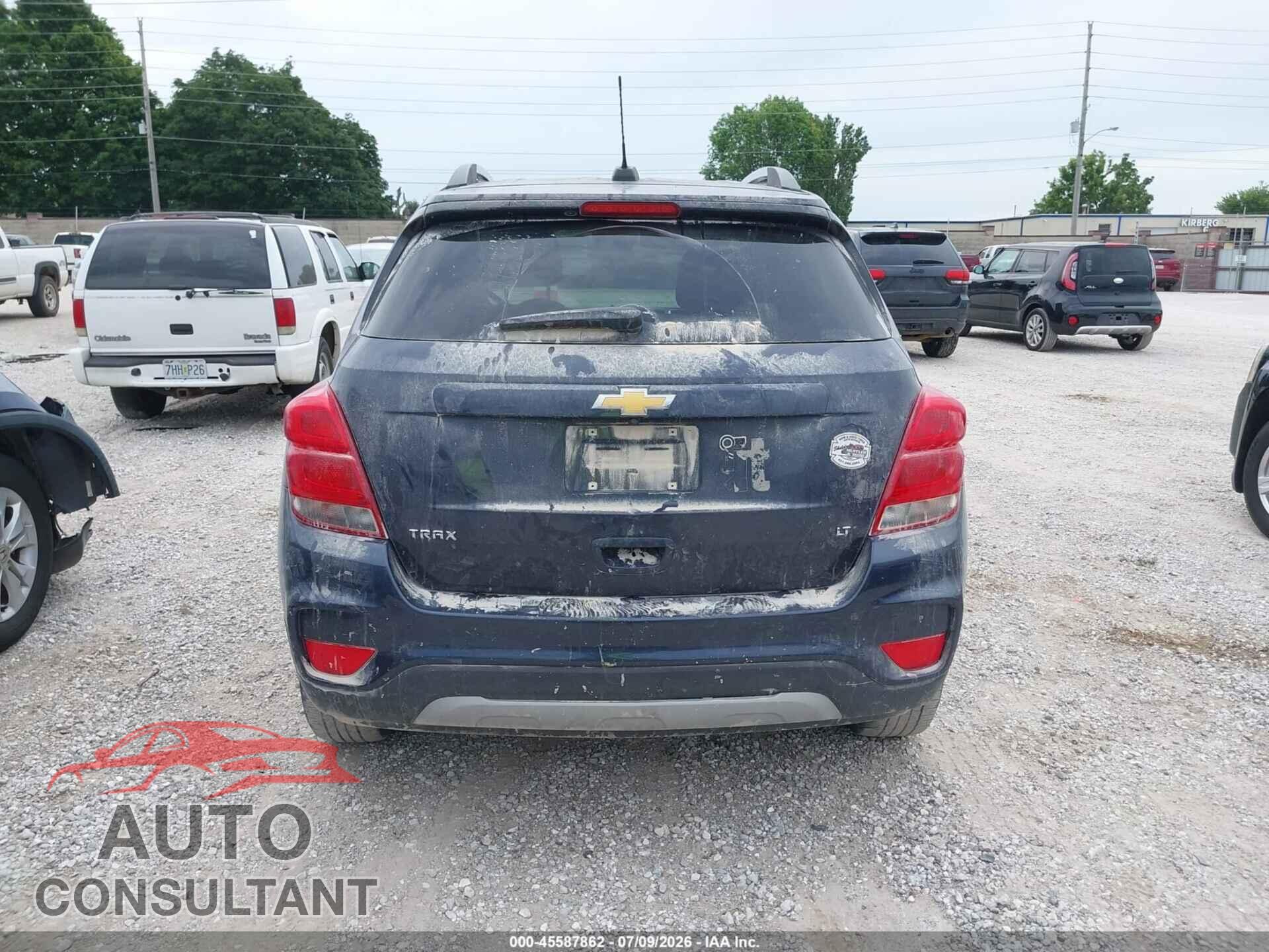 CHEVROLET TRAX 2019 - 3GNCJLSB2KL217640