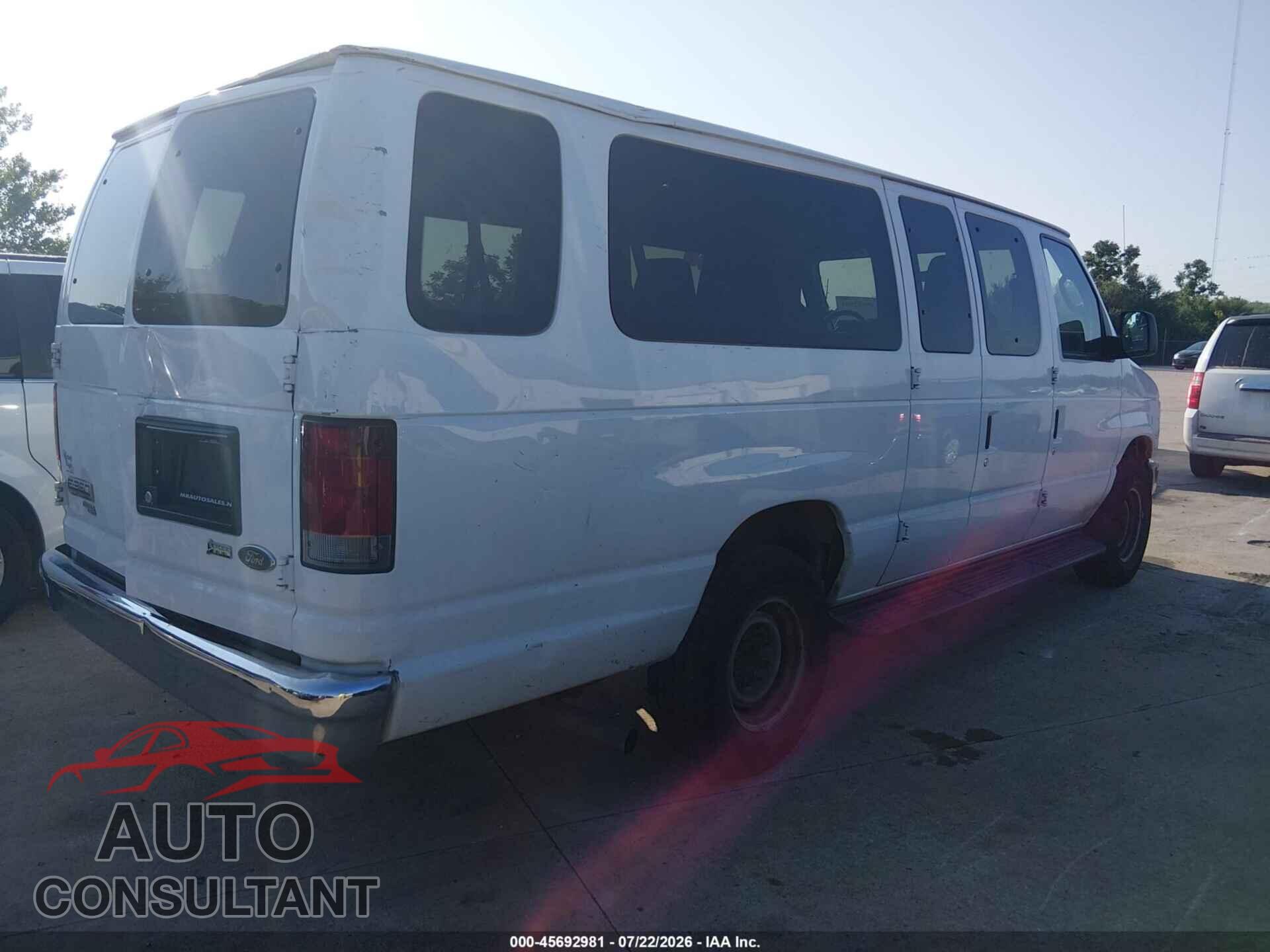 FORD E-350 SUPER DUTY 2013 - 1FBSS3BL7DDA56256