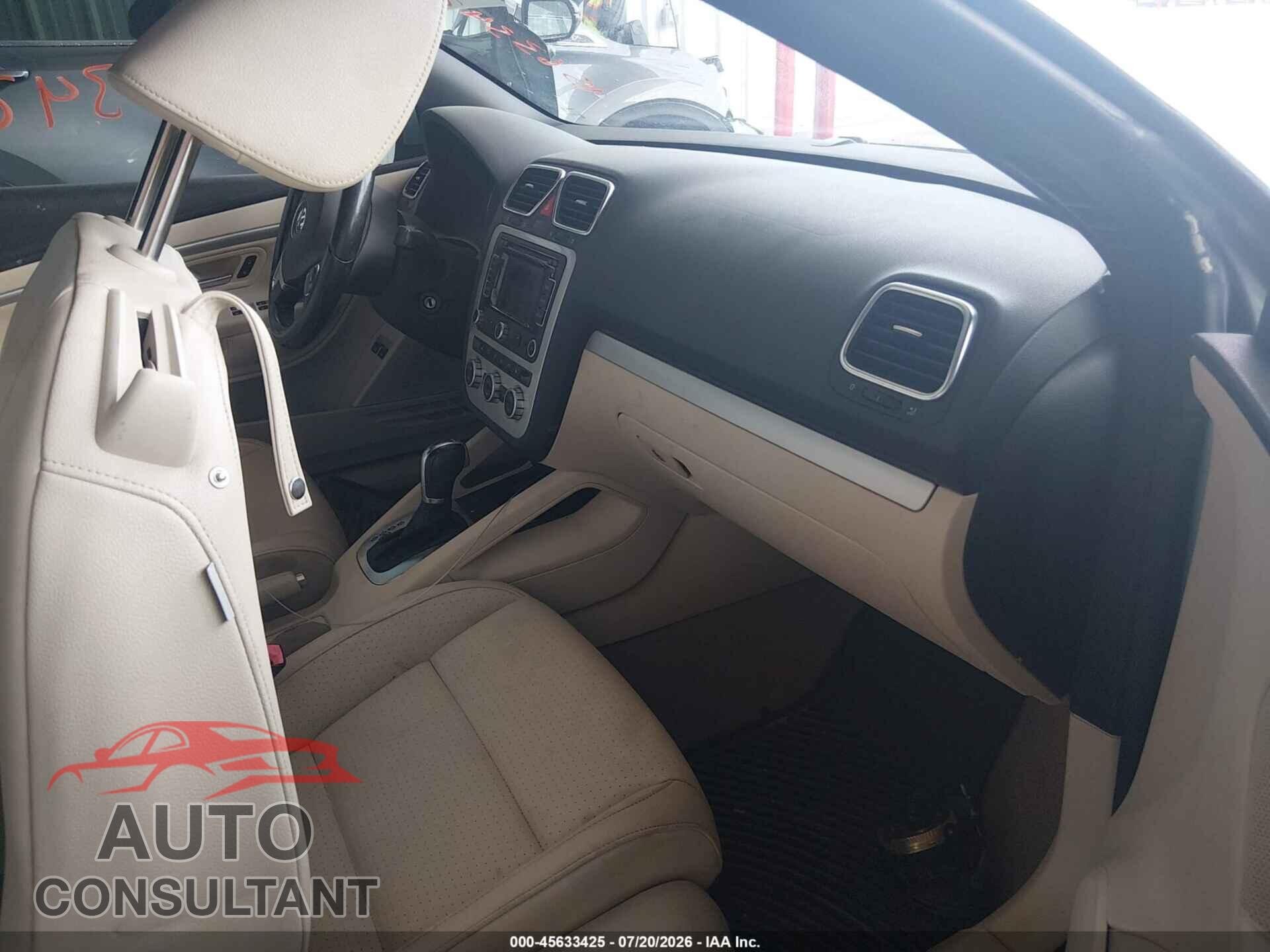 VOLKSWAGEN EOS 2014 - WVWBW8AH5EV003237