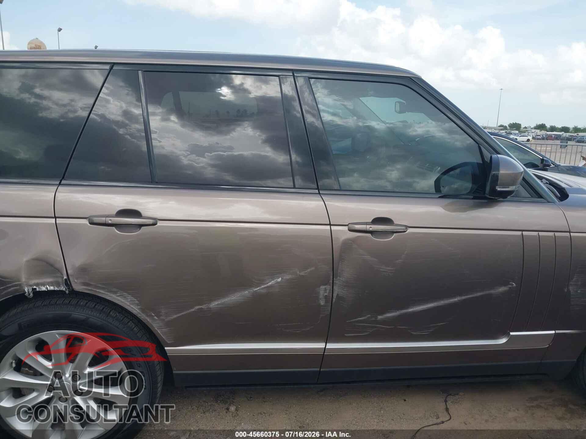 LAND ROVER RANGE ROVER 2015 - SALGS2VFXFA215446