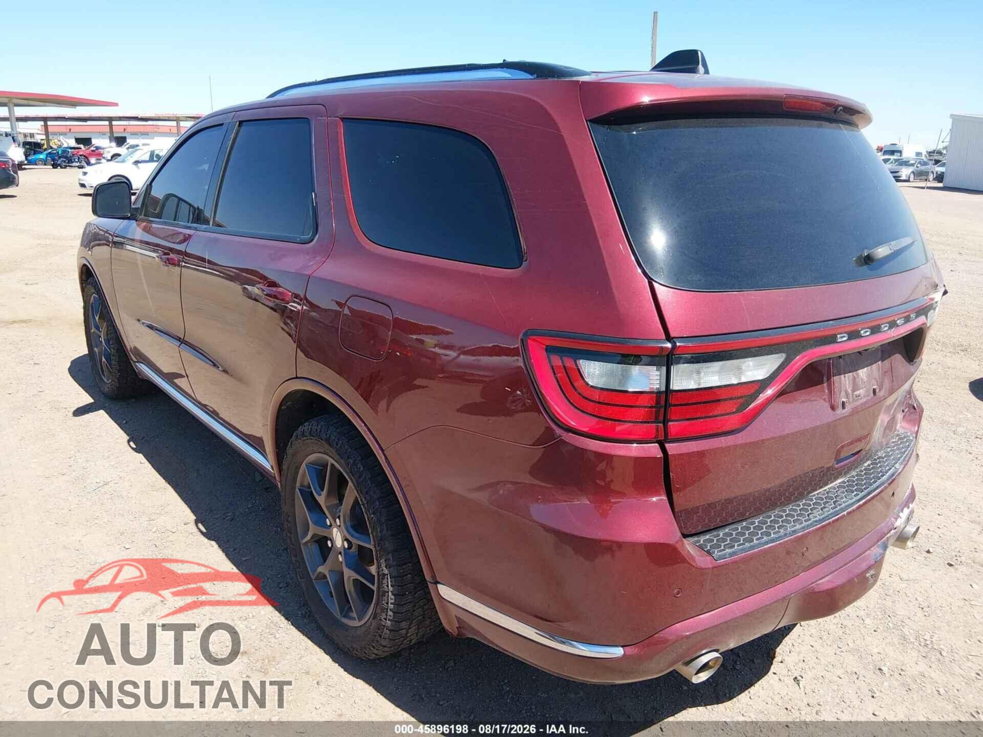 DODGE DURANGO 2018 - 1C4RDHAG9JC306877