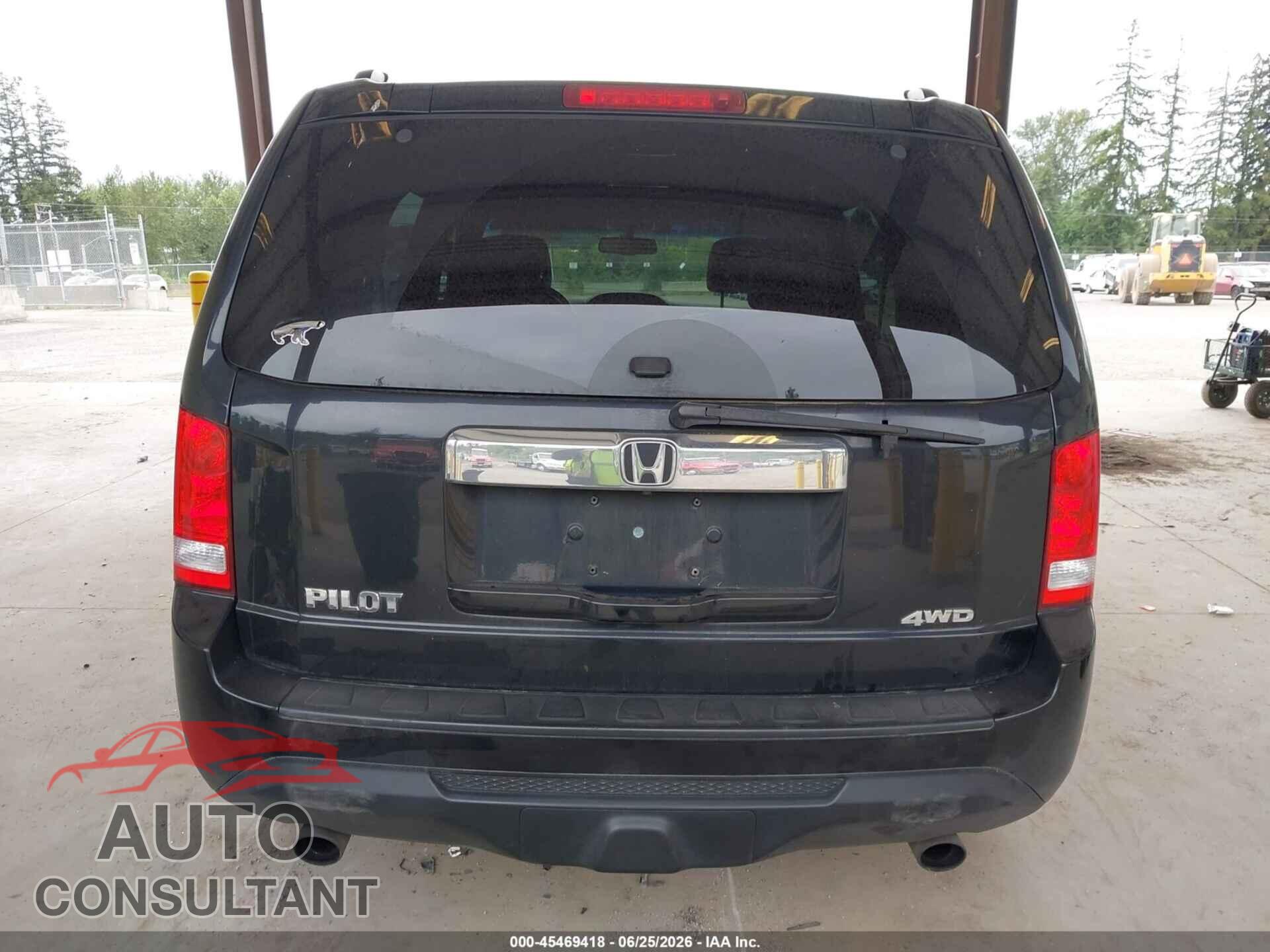 HONDA PILOT 2012 - 5FNYF4H77CB075343