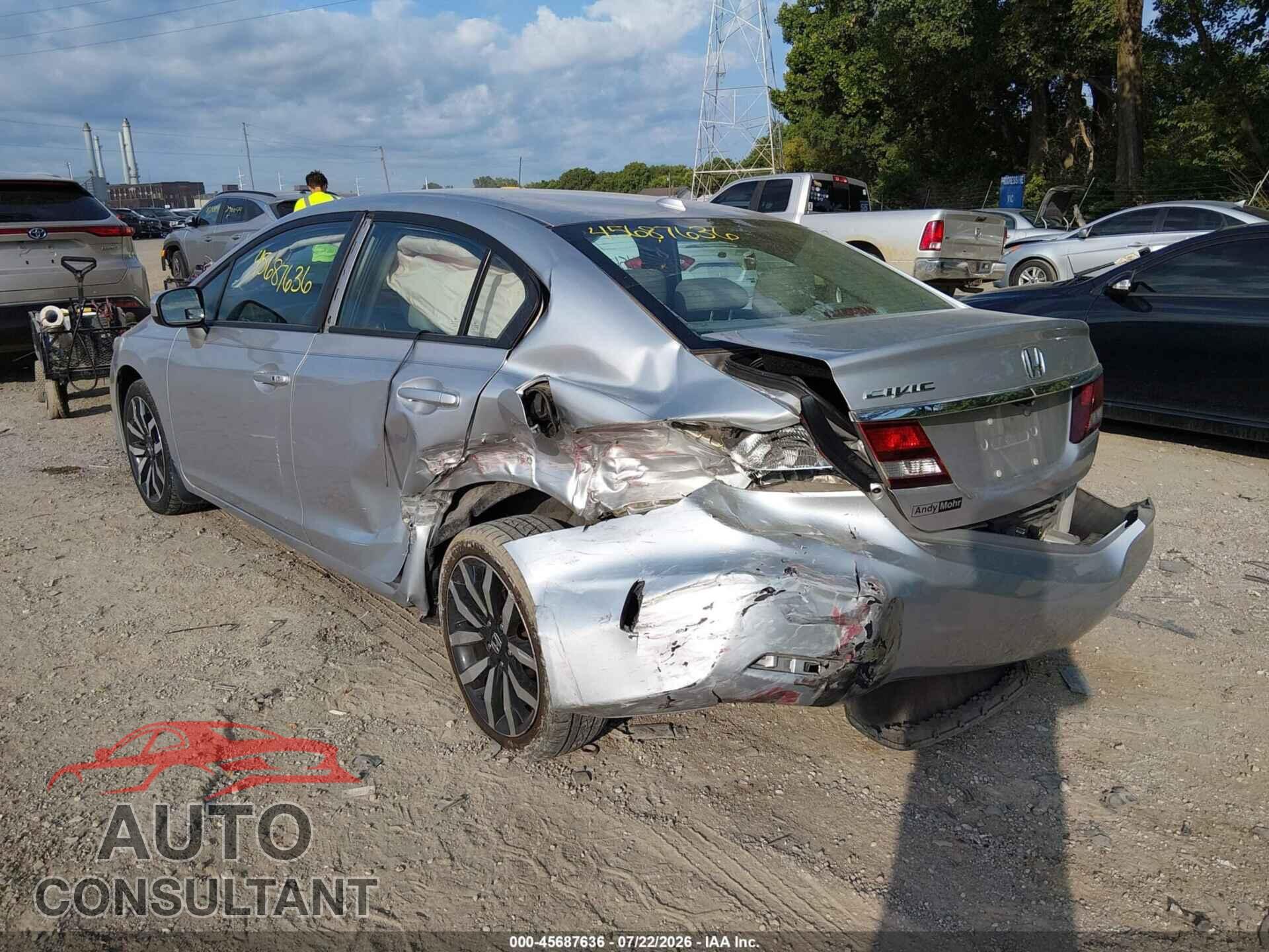HONDA CIVIC 2014 - 19XFB2F90EE045654