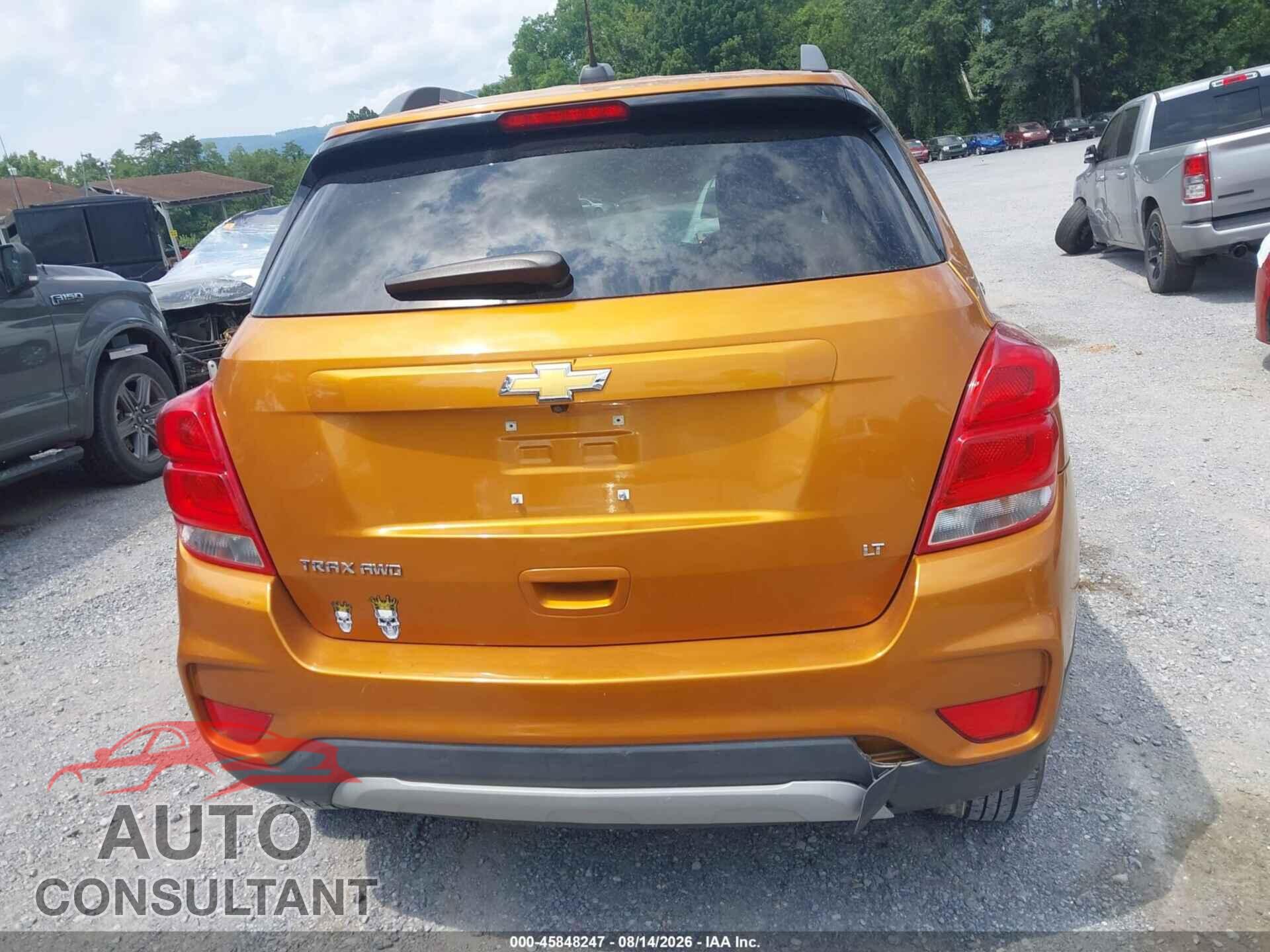 CHEVROLET TRAX 2017 - 3GNCJPSB0HL184914