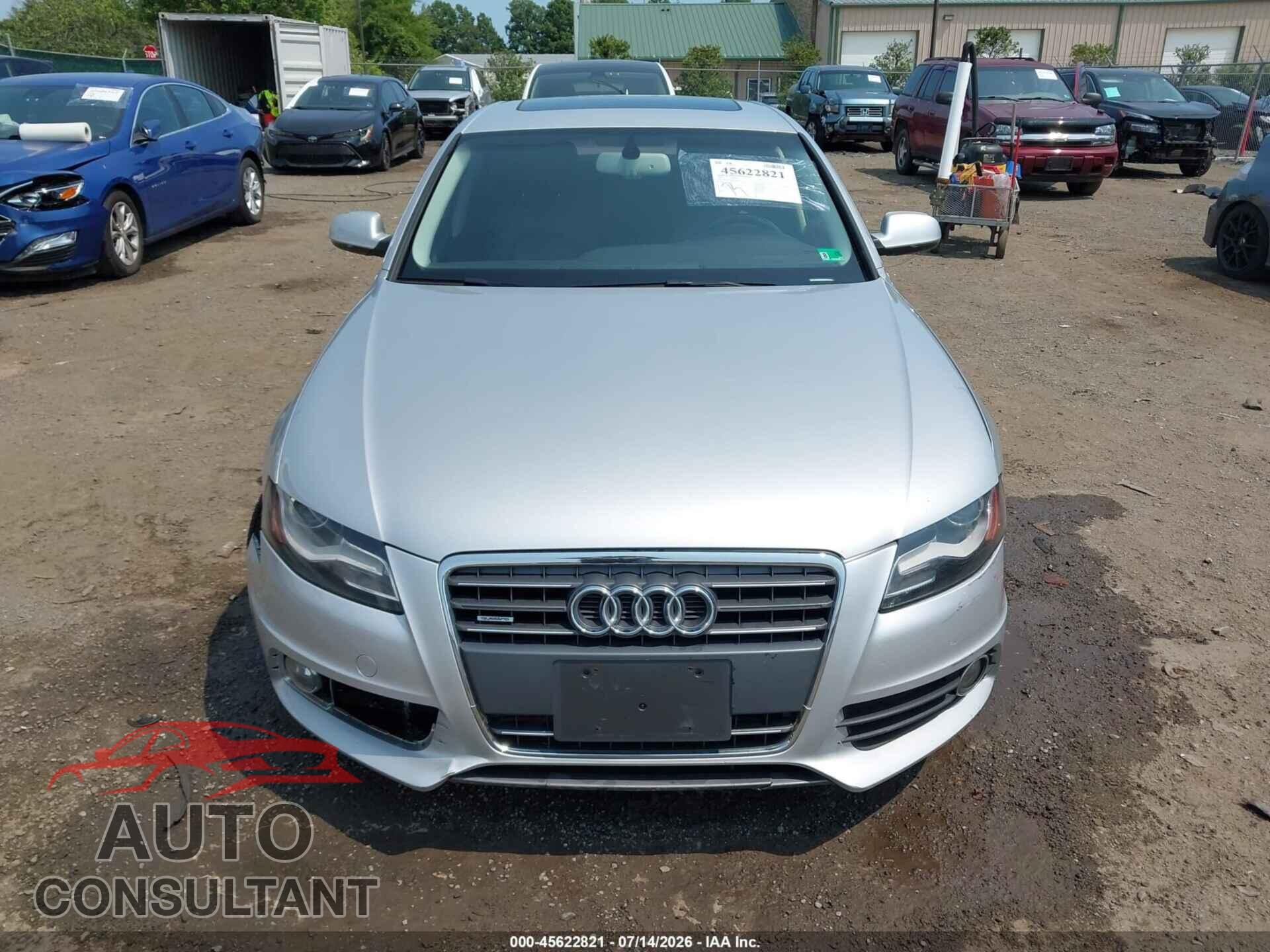 AUDI A4 2012 - WAUFFAFL6CA090783