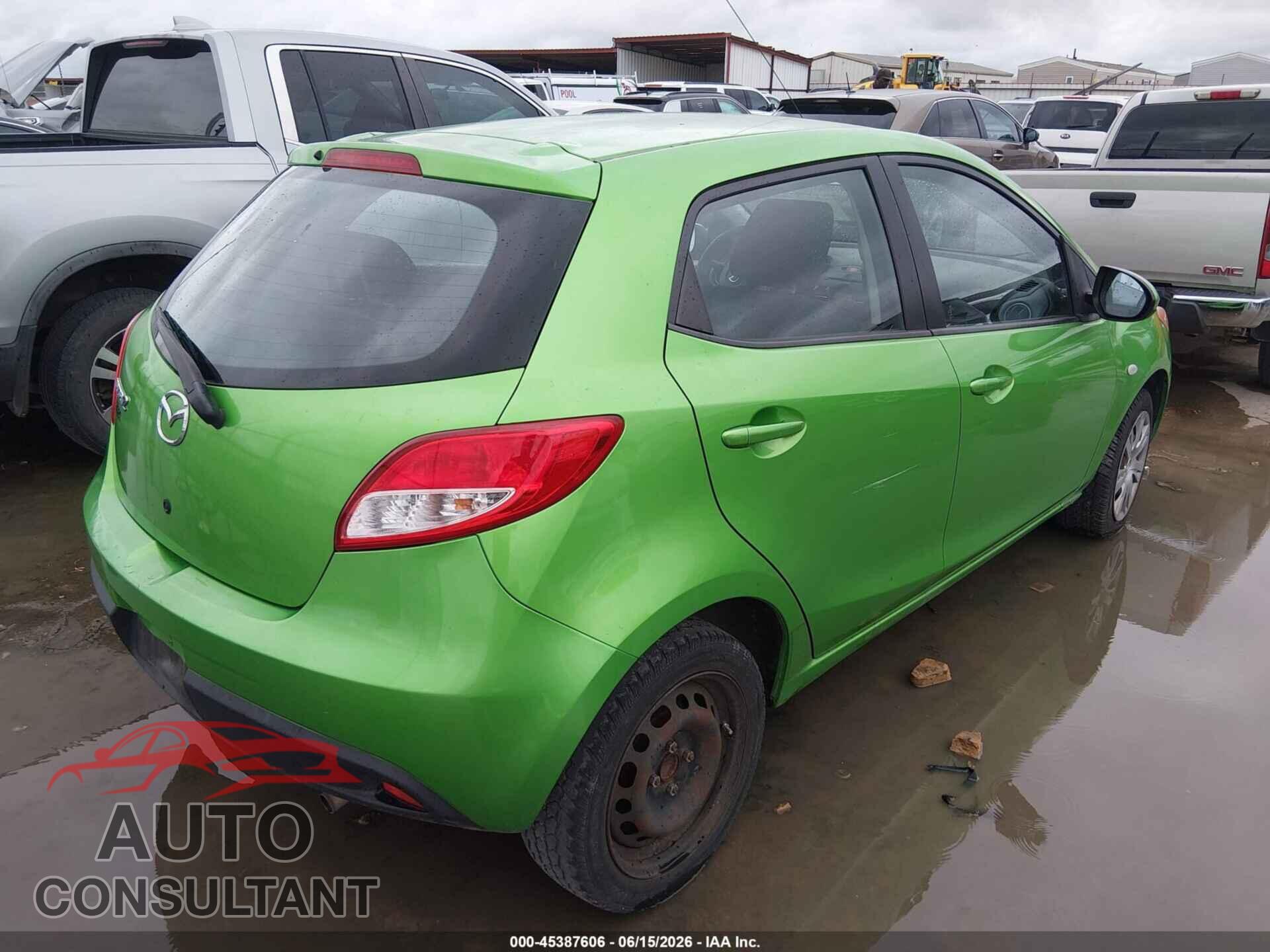 MAZDA MAZDA2 2013 - JM1DE1KZ1D0165663