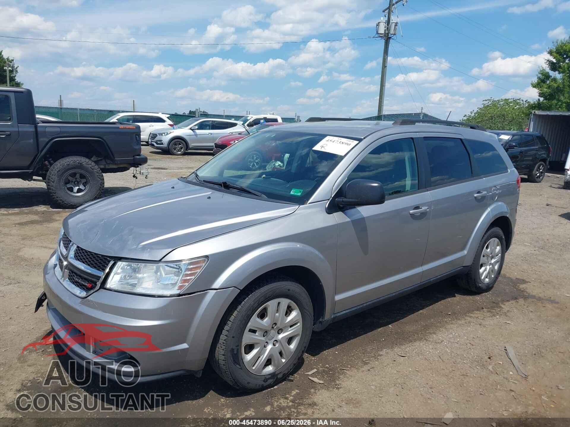 DODGE JOURNEY 2017 - 3C4PDCABXHT560594
