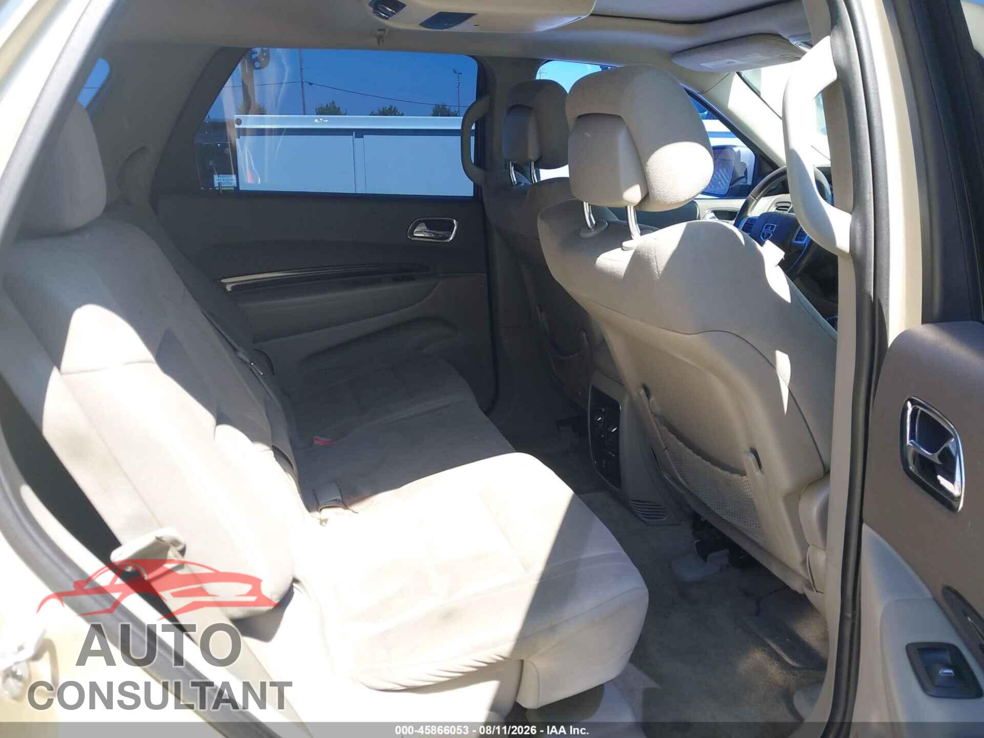 DODGE DURANGO 2011 - 1D4RE4GG2BC742360