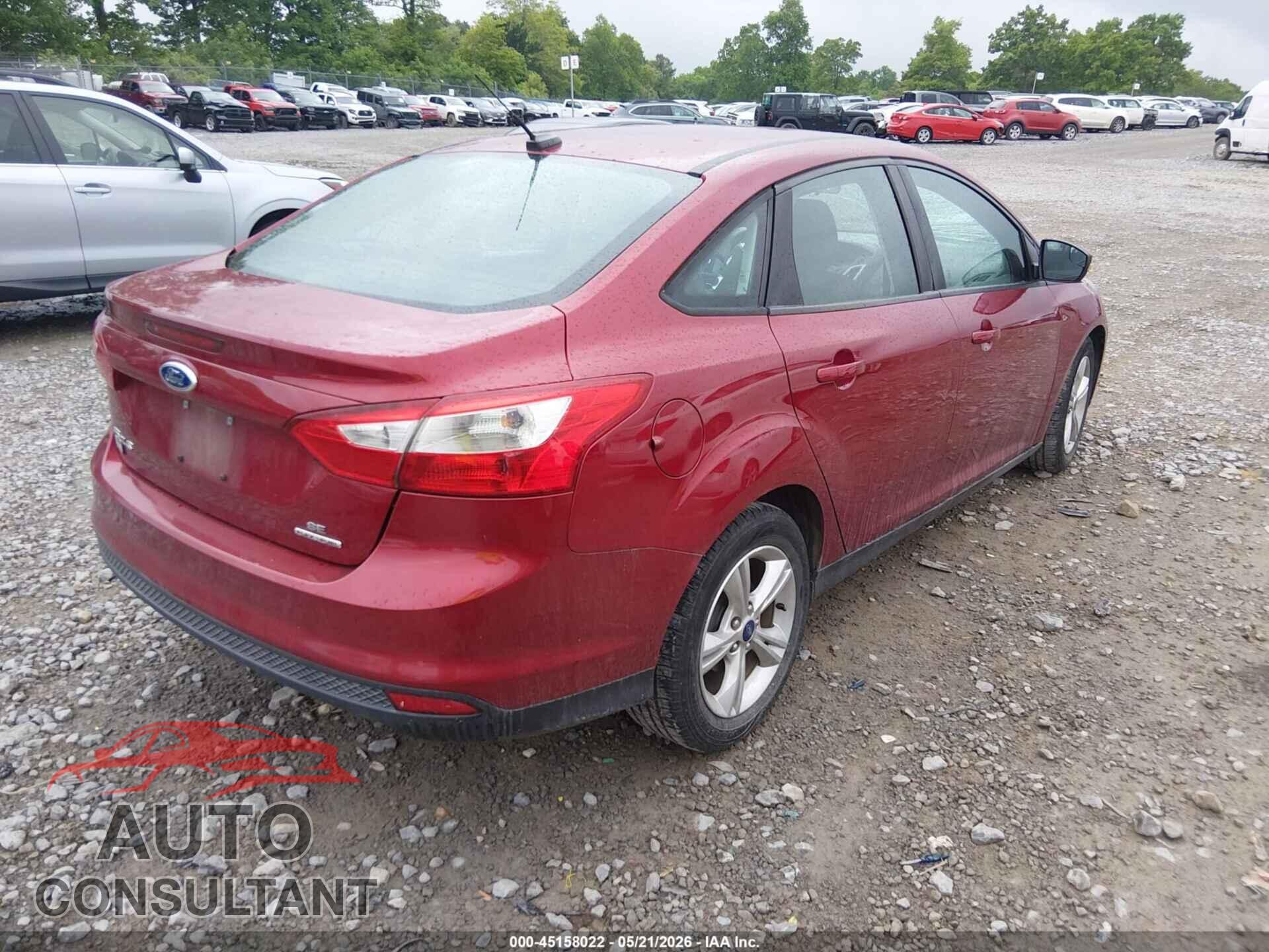 FORD FOCUS 2013 - 1FADP3F22DL361165