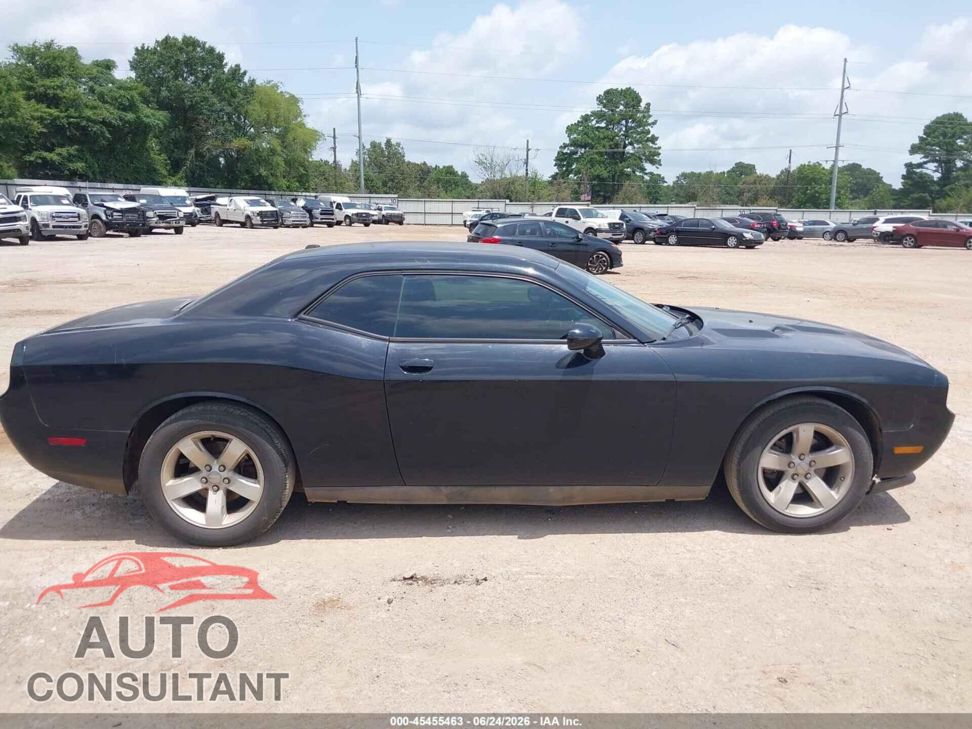 DODGE CHALLENGER 2012 - 2C3CDYAG2CH208607