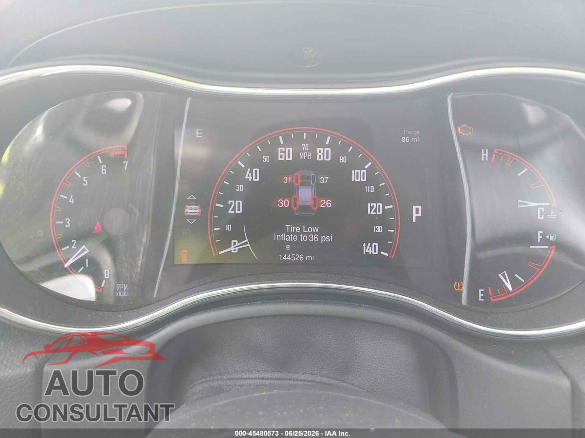 DODGE DURANGO 2015 - 1C4RDHAGXFC120370