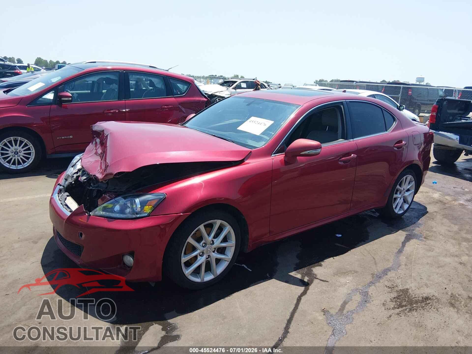 LEXUS IS 250 2012 - JTHCF5C27C5058098