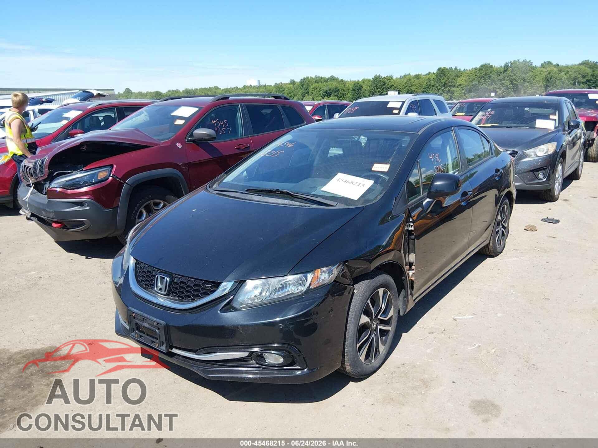 HONDA CIVIC 2013 - 19XFB2F99DE005765