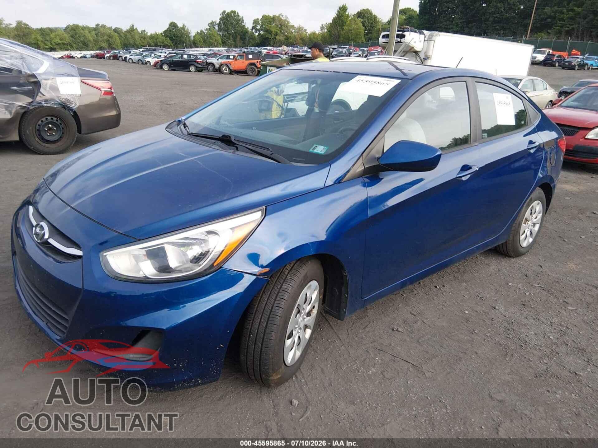 HYUNDAI ACCENT 2015 - KMHCT4AE3FU825498