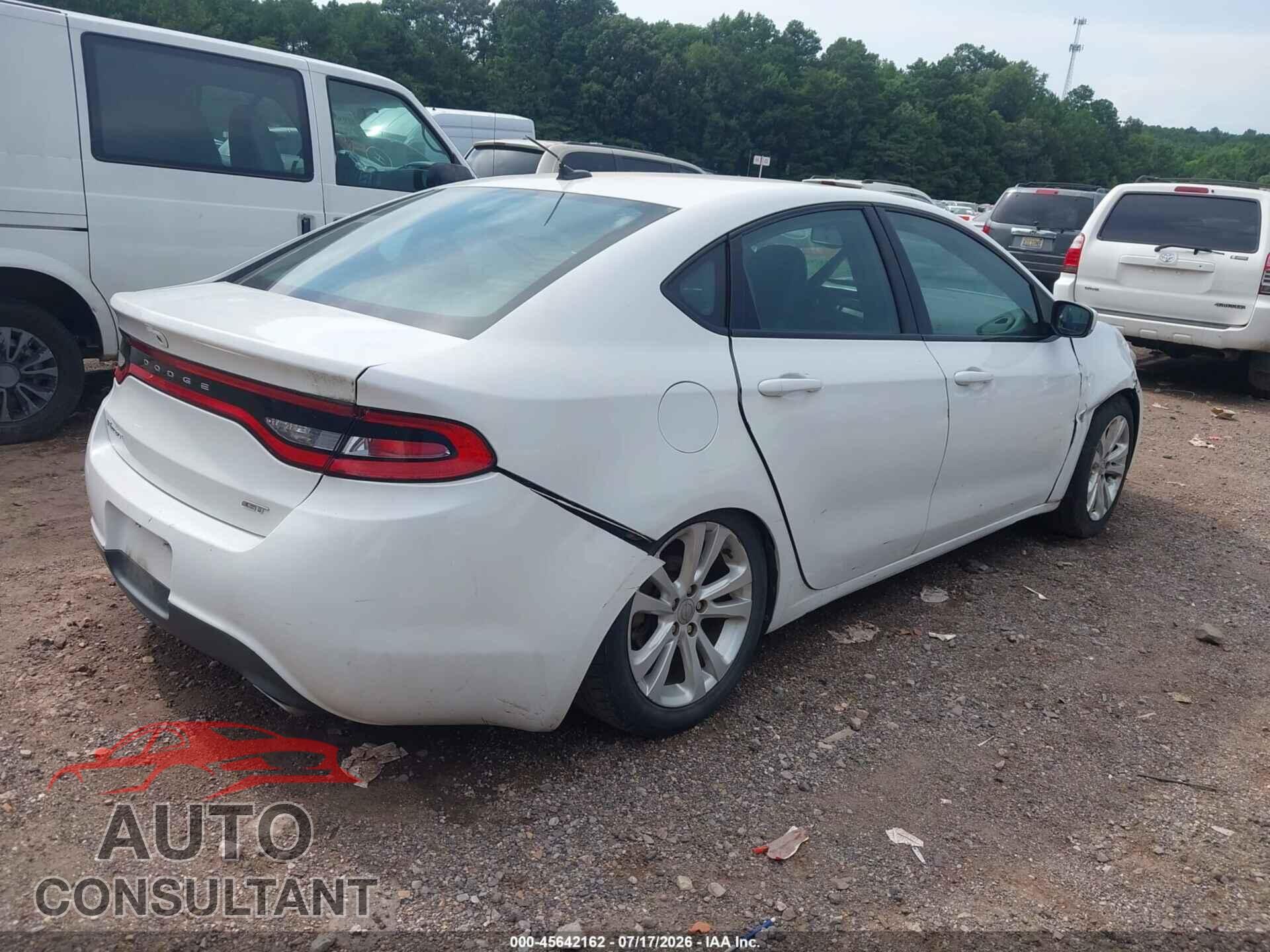 DODGE DART 2013 - 1C3CDFCB4DD325349
