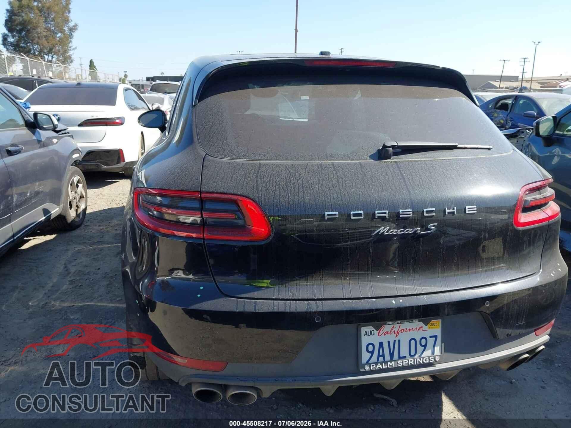 PORSCHE MACAN 2015 - WP1AB2A50FLB54329
