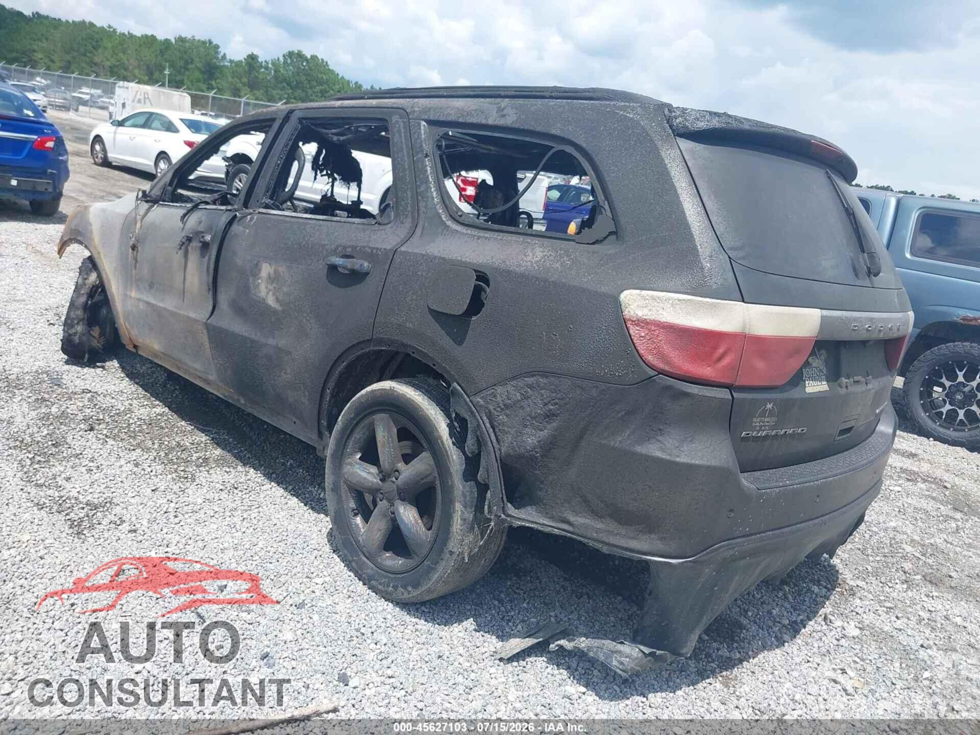 DODGE DURANGO 2013 - 1C4RDHEG9DC617515
