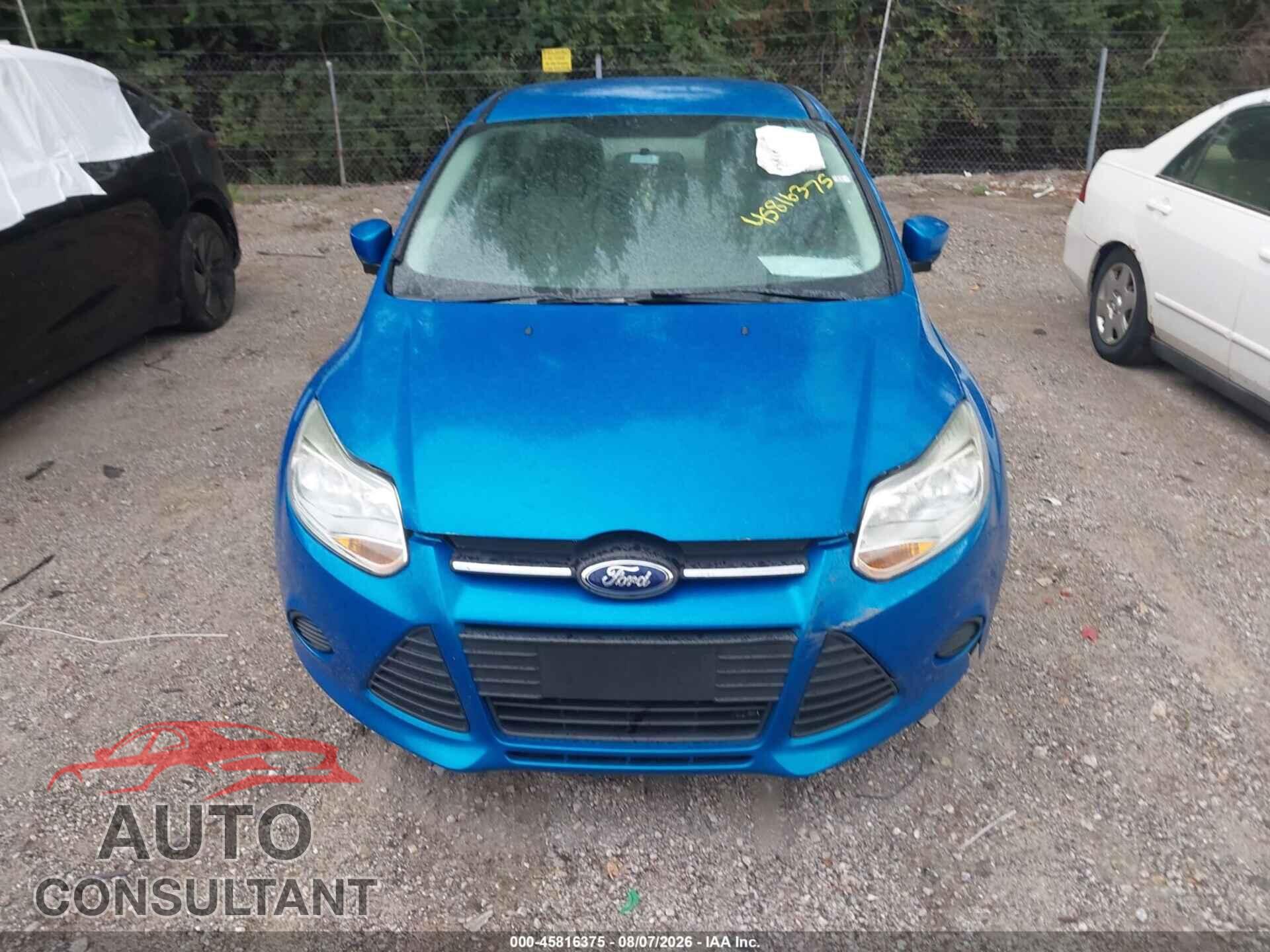 FORD FOCUS 2013 - 1FADP3F23DL371994