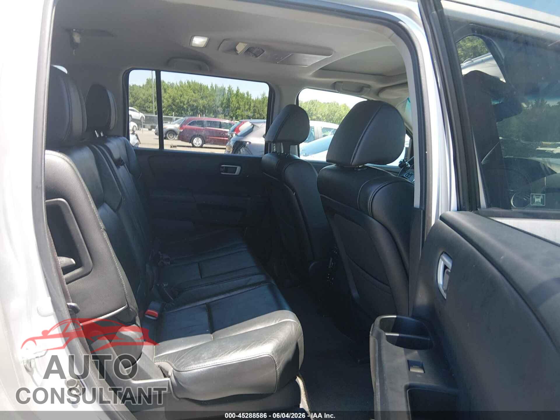 HONDA PILOT 2012 - 5FNYF4H67CB043967