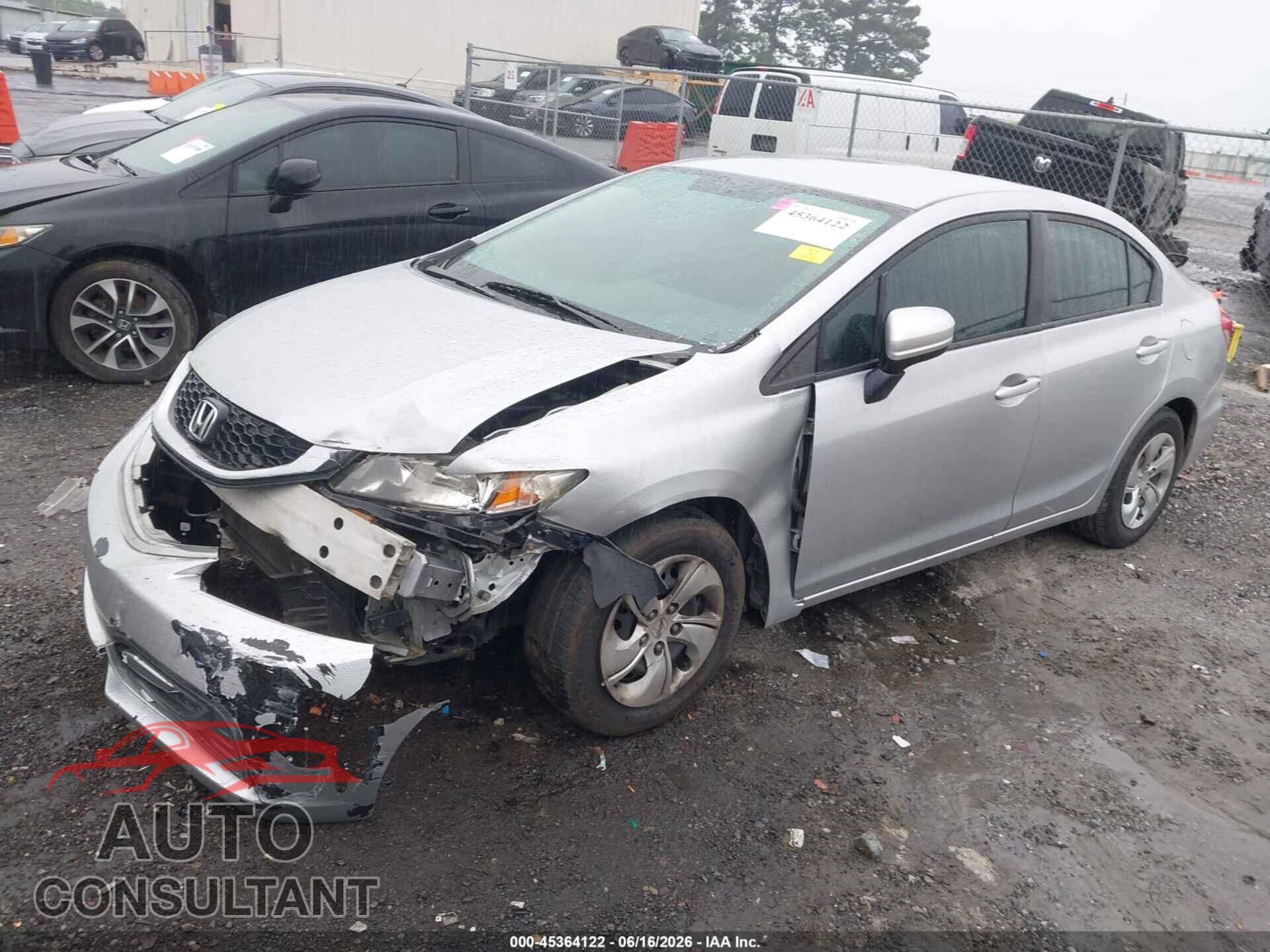 HONDA CIVIC 2015 - 19XFB2F52FE024433