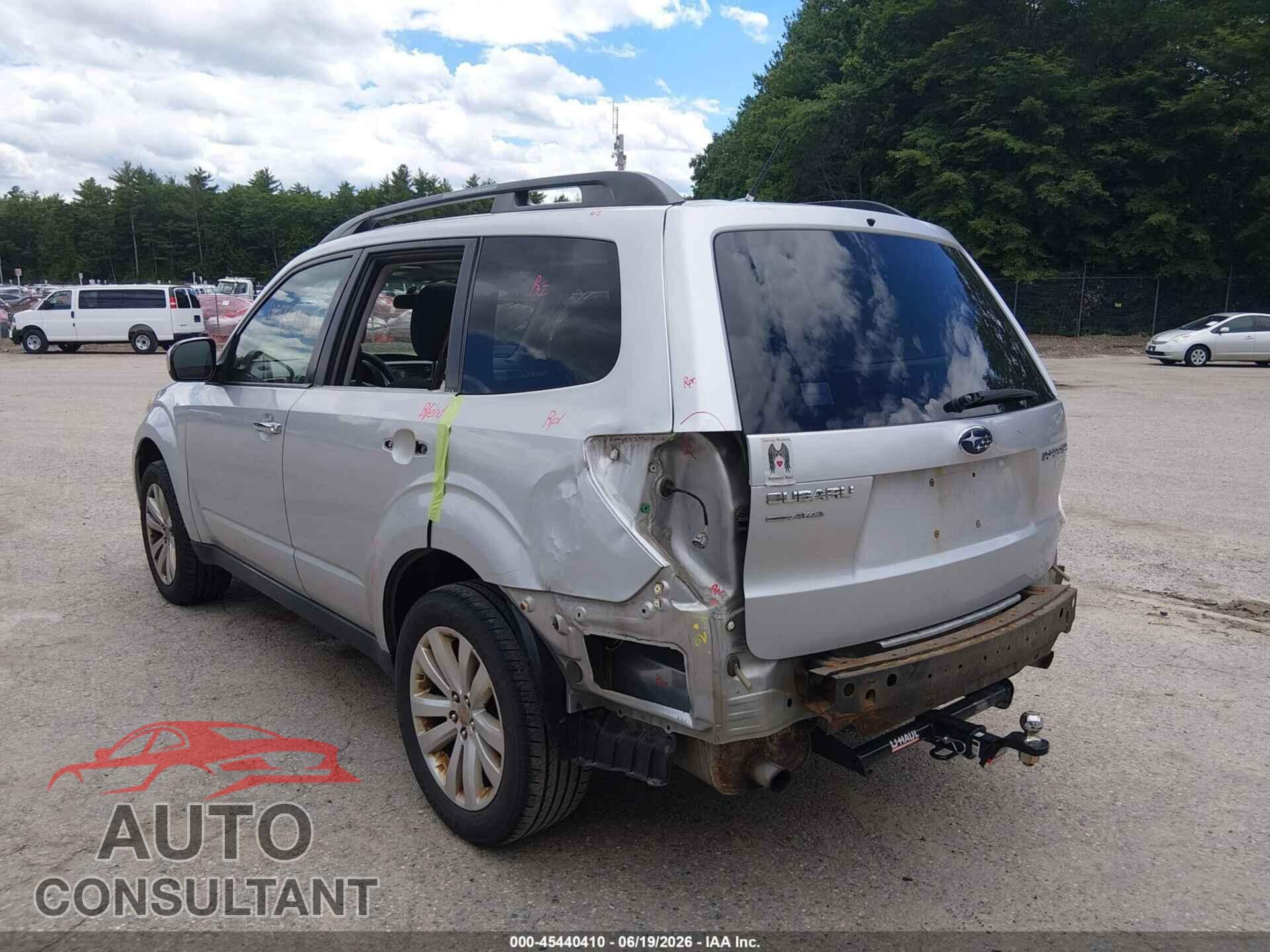 SUBARU FORESTER 2011 - JF2SHADC8BH749047