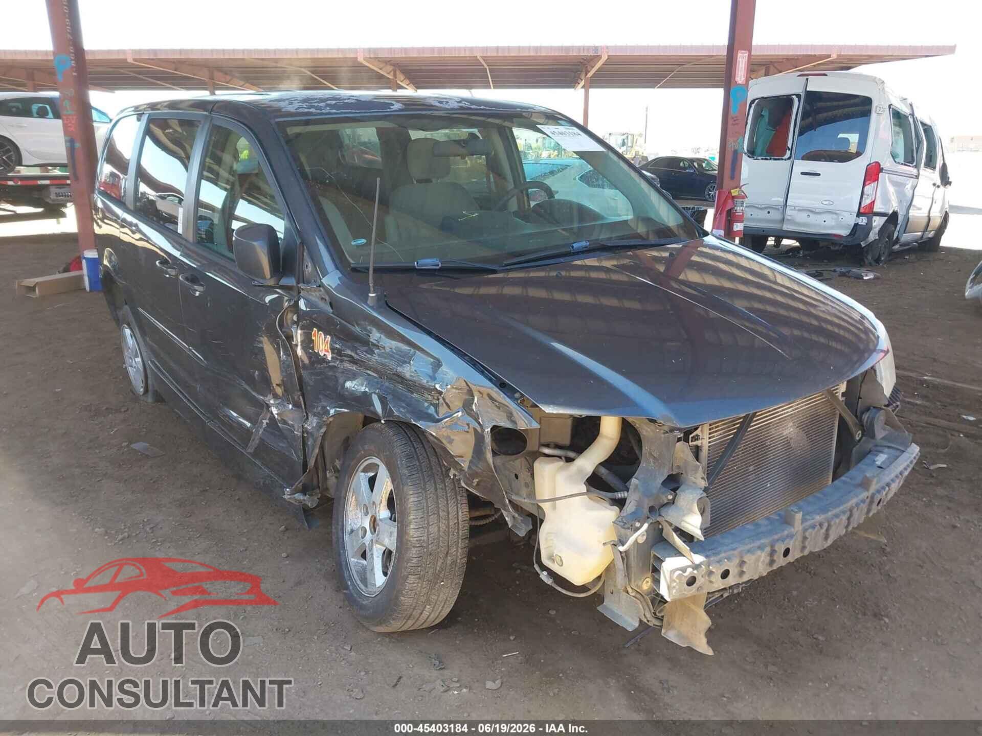 DODGE GRAND CARAVAN 2011 - 2D4RN3DG7BR643877