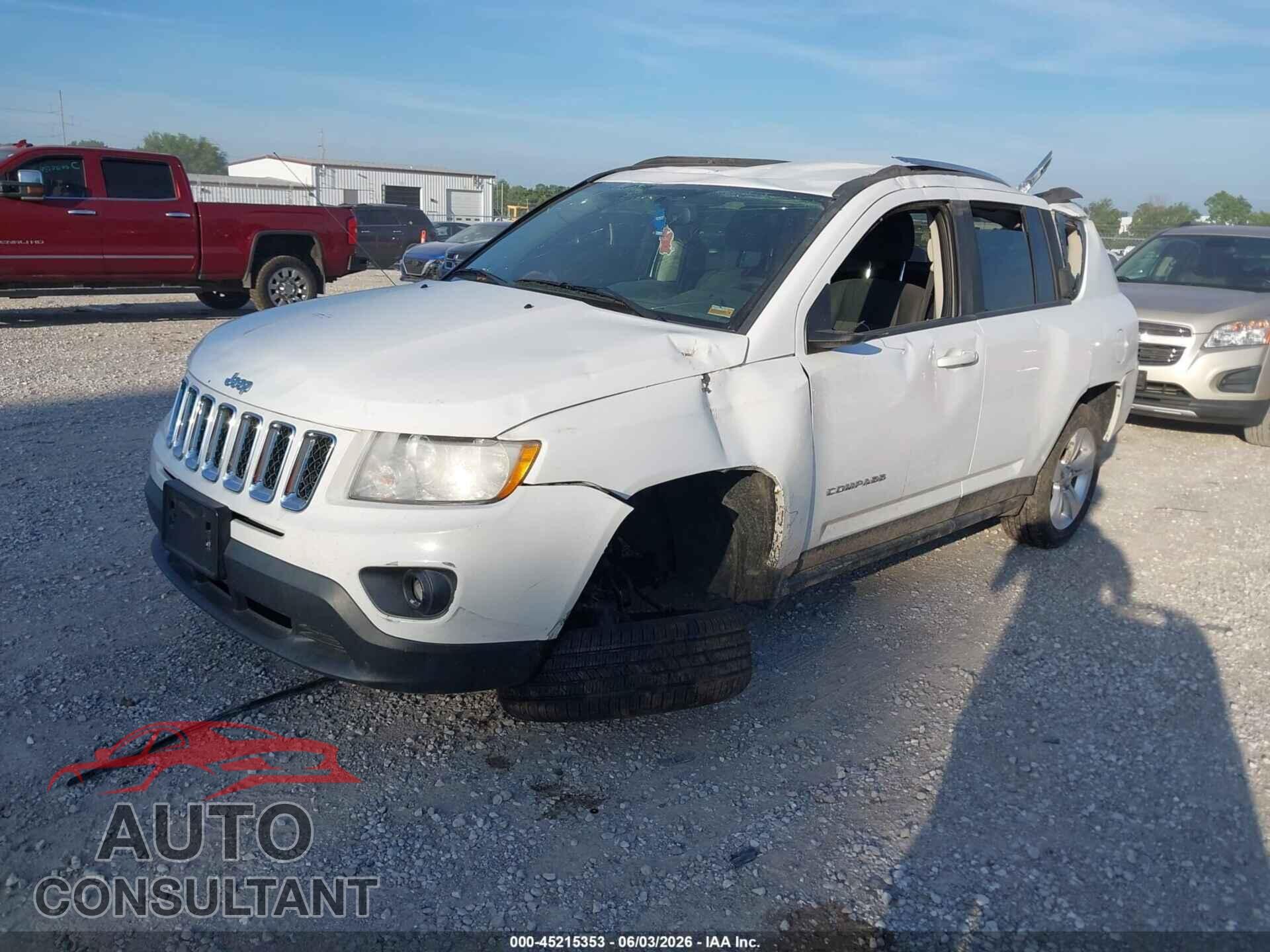 JEEP COMPASS 2012 - 1C4NJDBBXCD630582