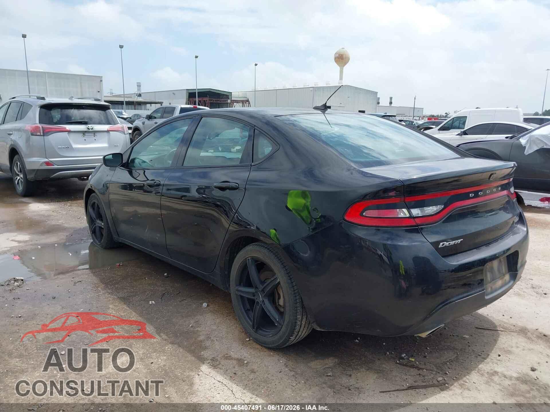 DODGE DART 2016 - 1C3CDFBBXGD728337