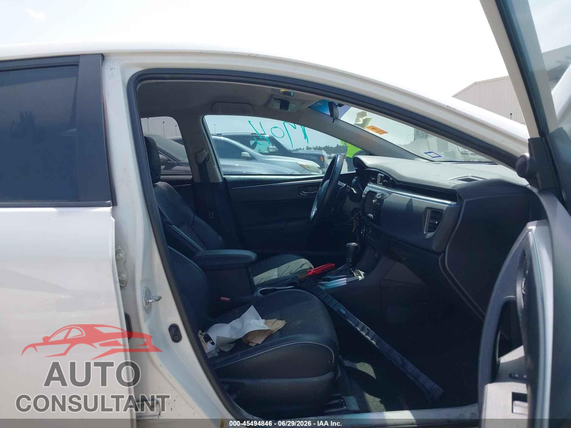 TOYOTA COROLLA 2015 - 2T1BURHEXFC406383