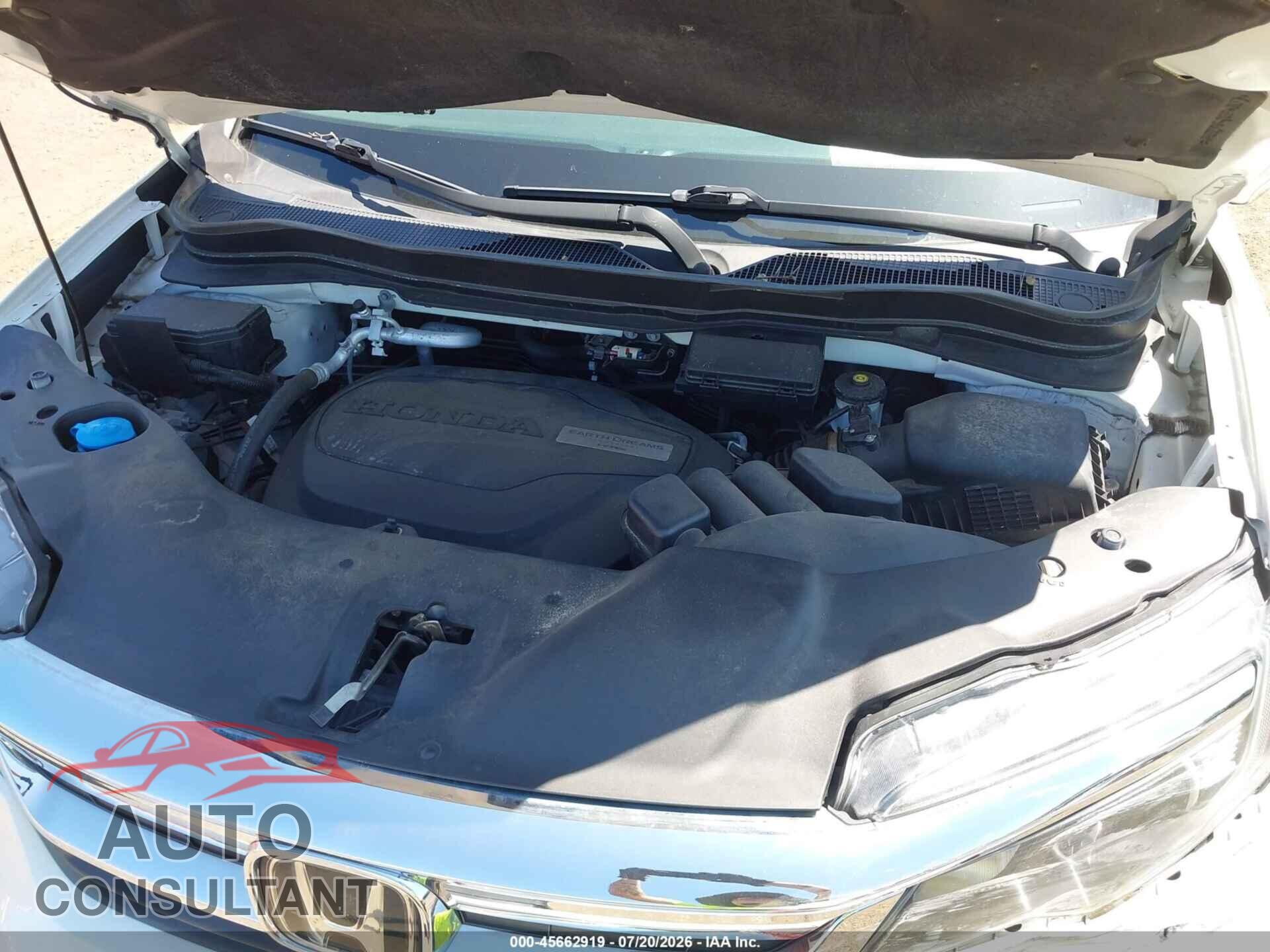 HONDA PILOT 2019 - 5FNYF6H57KB022117