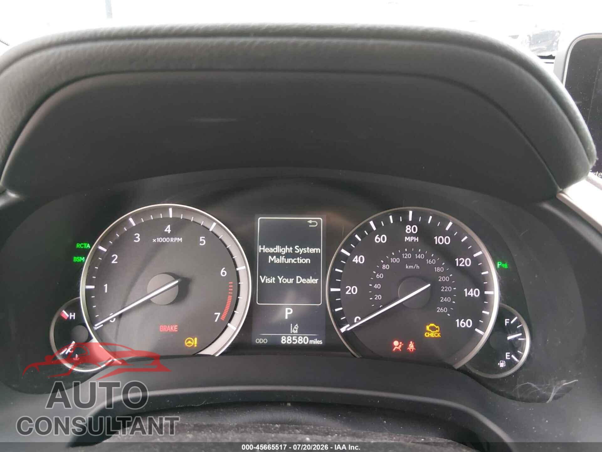 LEXUS RX 2017 - 2T2ZZMCA2HC059041