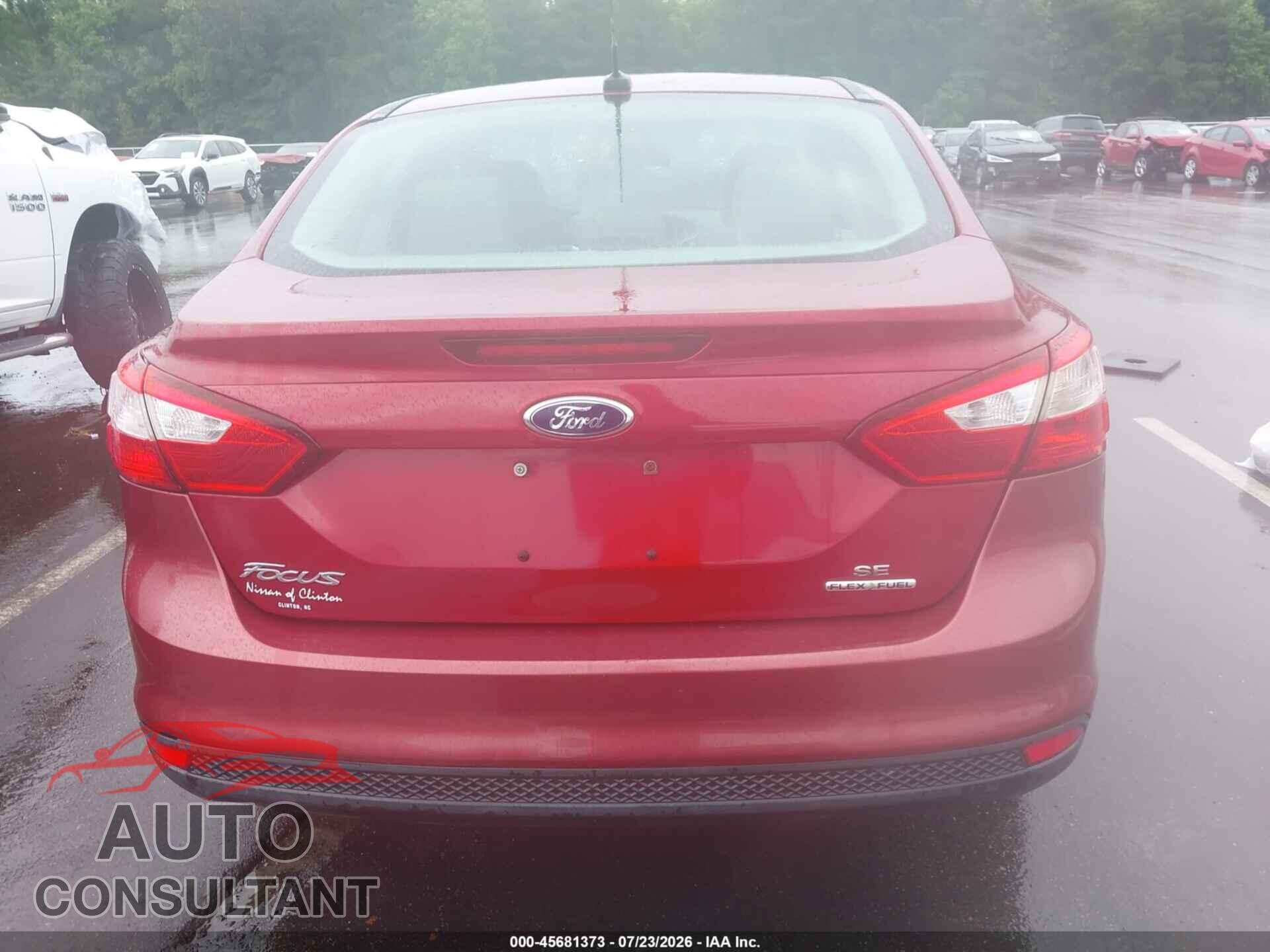 FORD FOCUS 2014 - 1FADP3F26EL204773