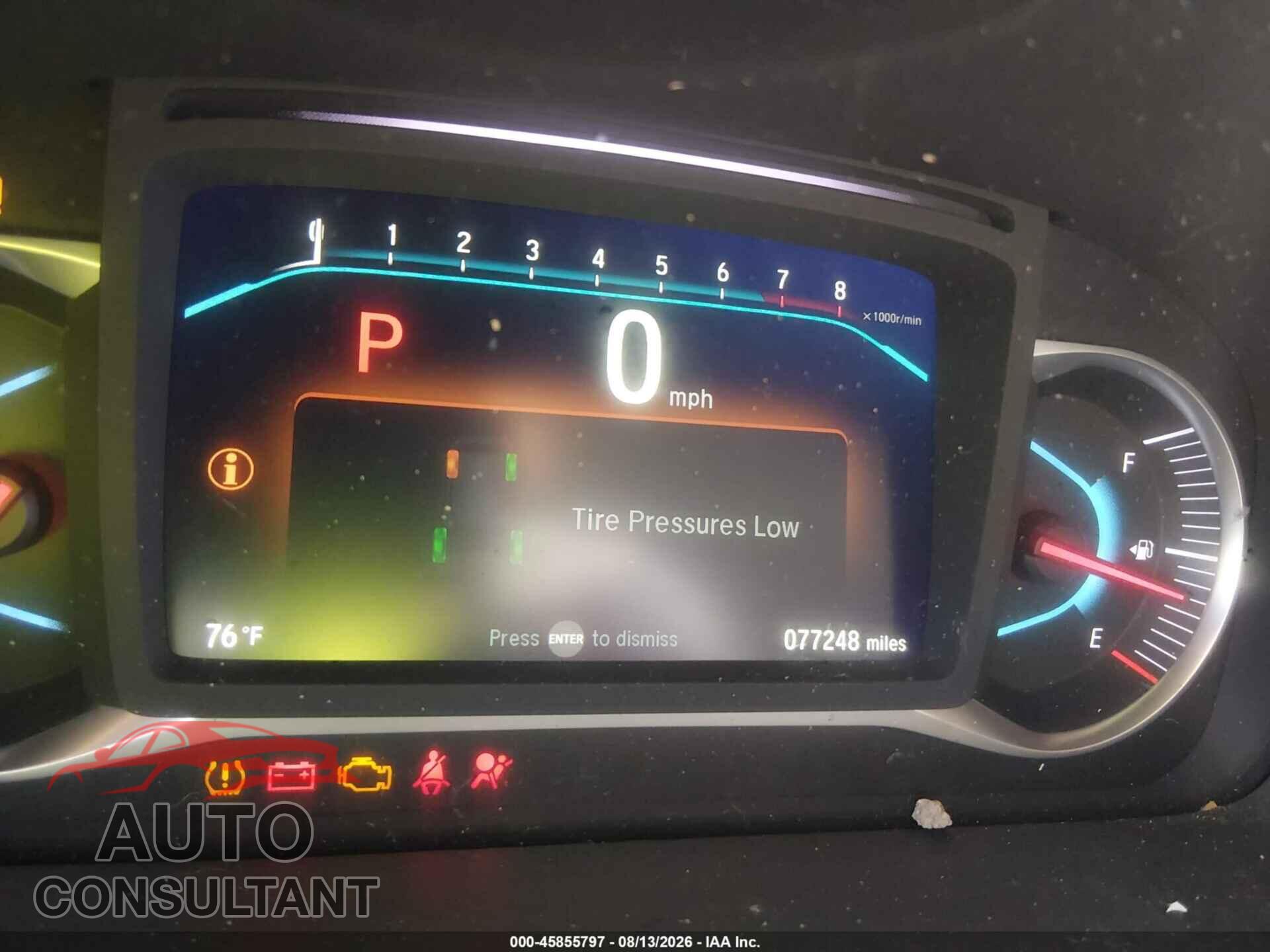 HONDA PILOT 2021 - 5FNYF6H66MB044671