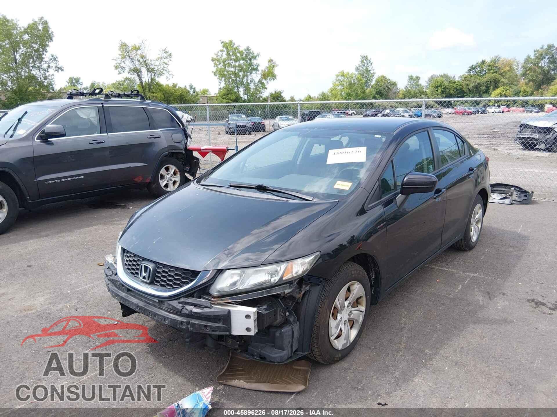 HONDA CIVIC 2015 - 19XFB2F5XFE298351