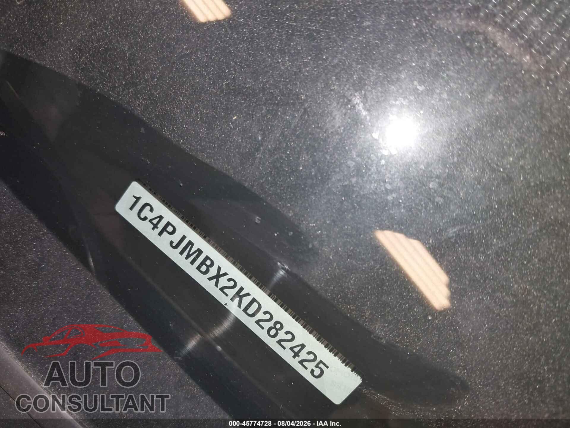 JEEP CHEROKEE 2019 - 1C4PJMBX2KD282425
