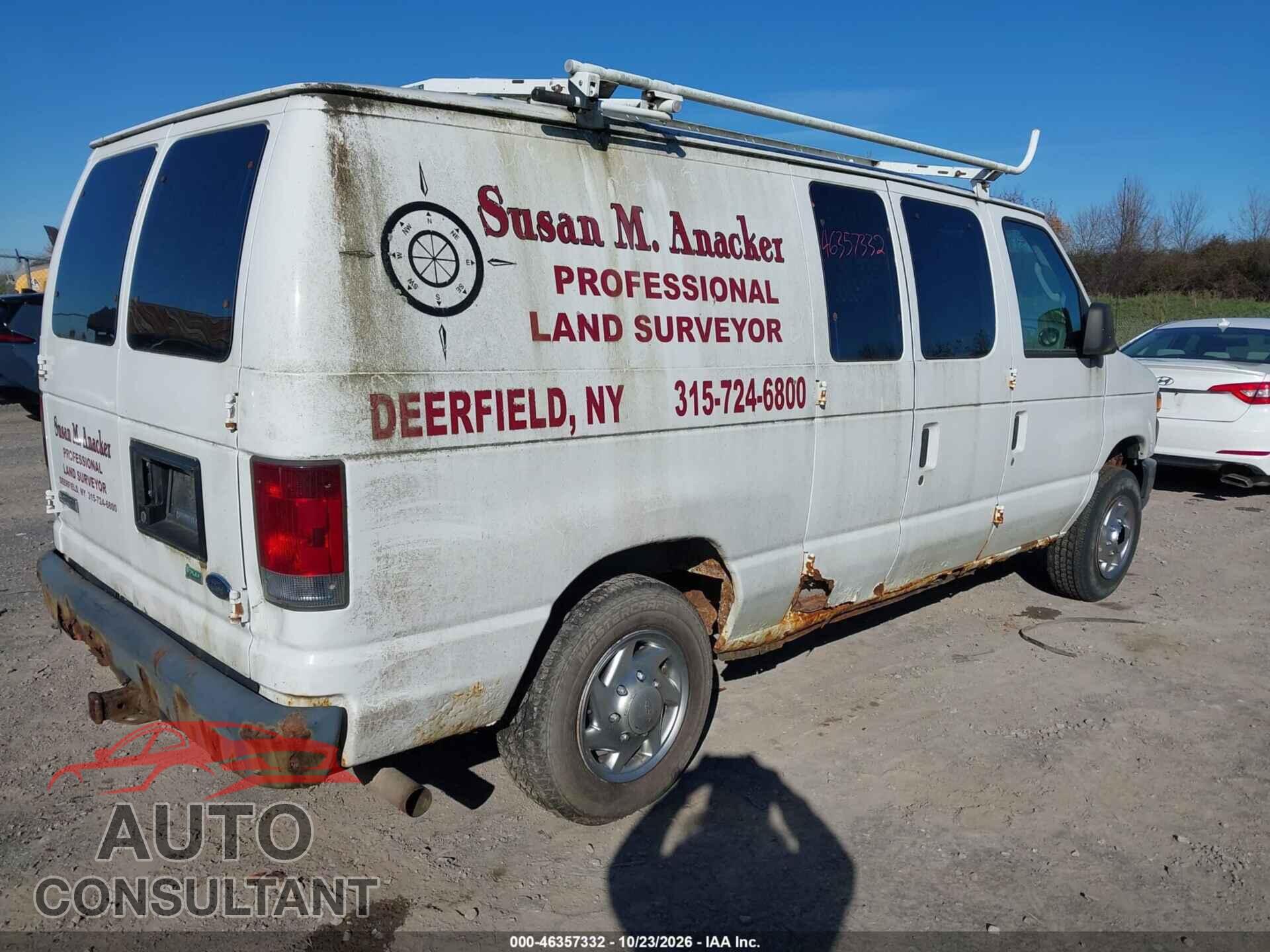 FORD E-150 2010 - 1FTNE1EL7ADA47018