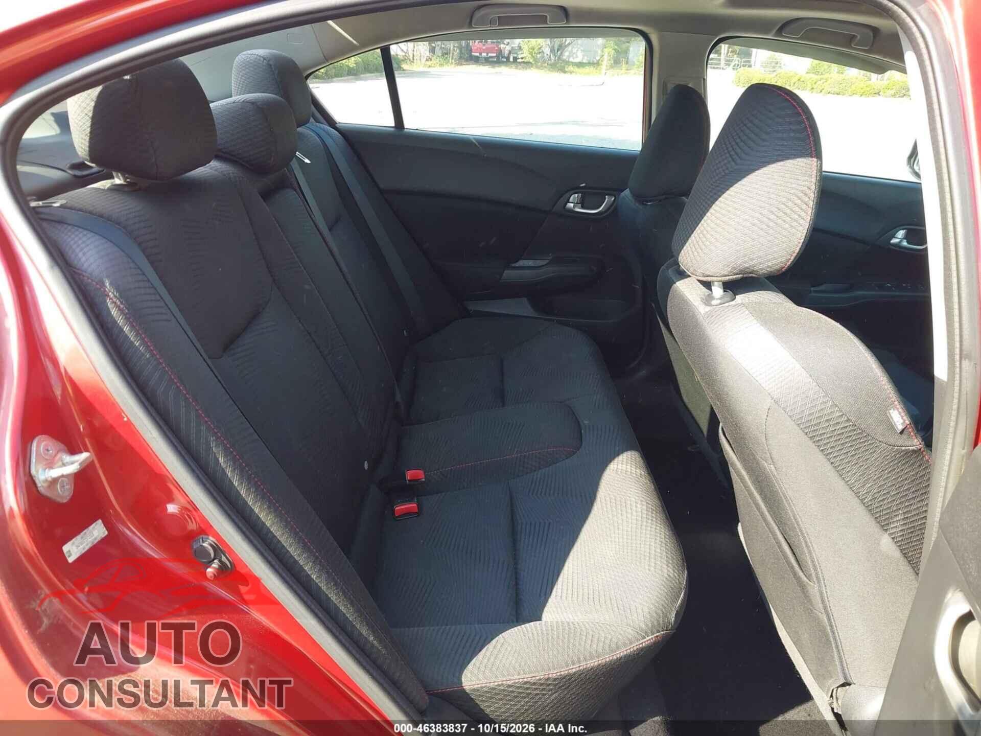 HONDA CIVIC 2012 - 2HGFB6E57CH703835