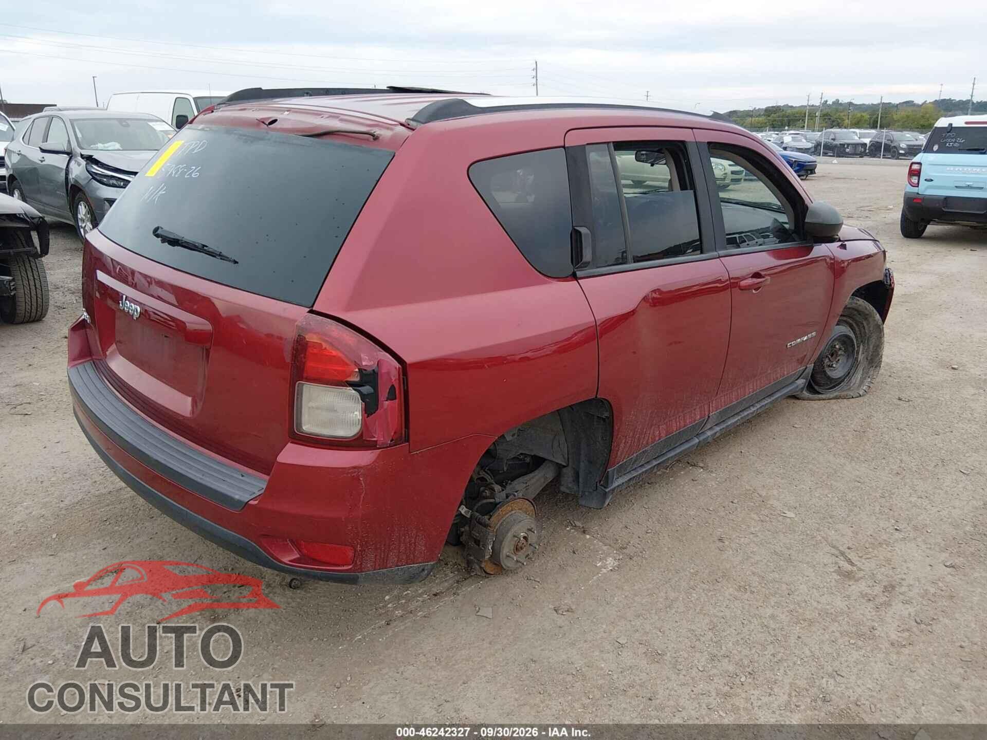 JEEP COMPASS 2012 - 1C4NJDBB1CD582745
