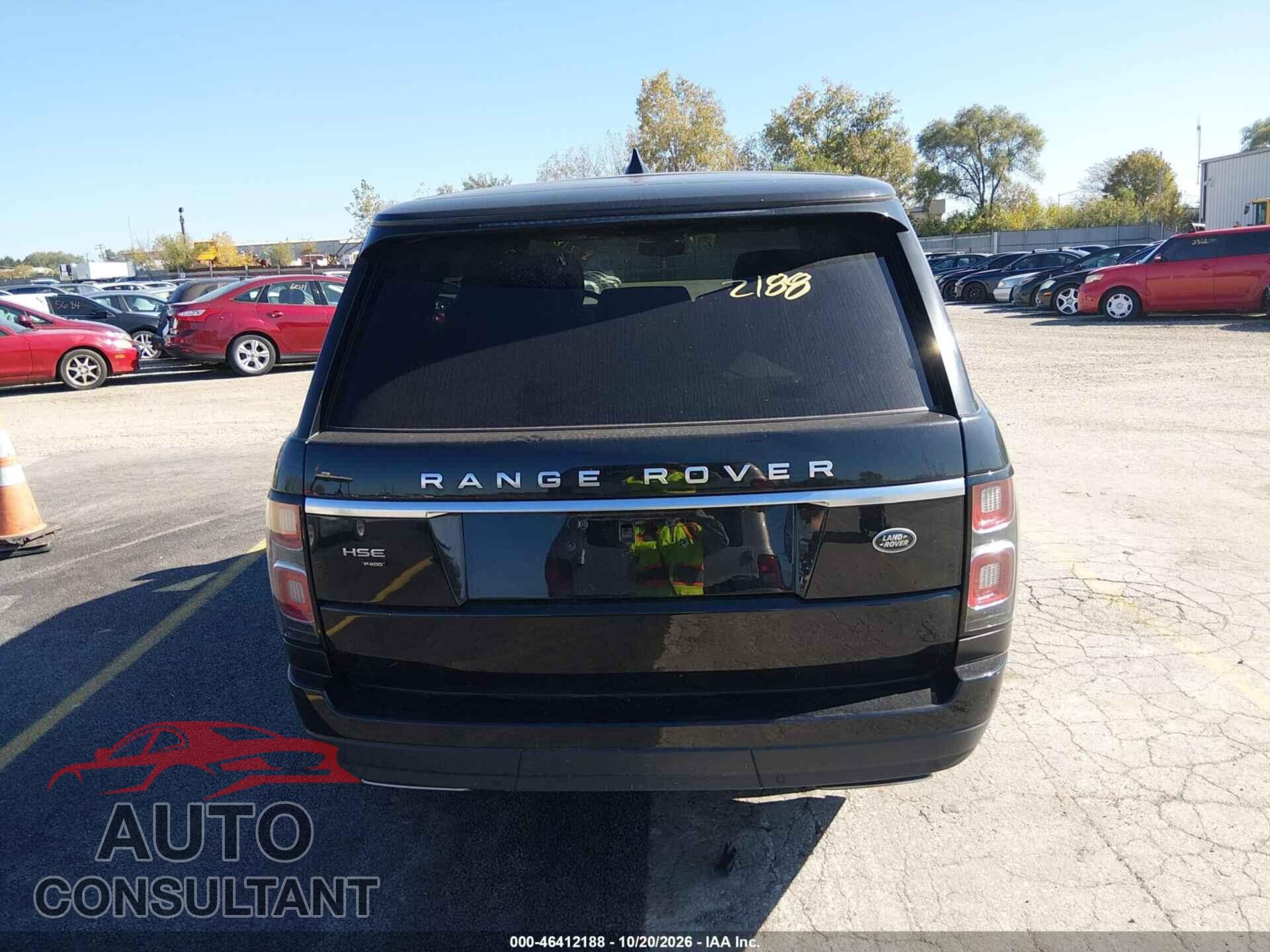 LAND ROVER RANGE ROVER 2020 - SALGS2RU9LA402875