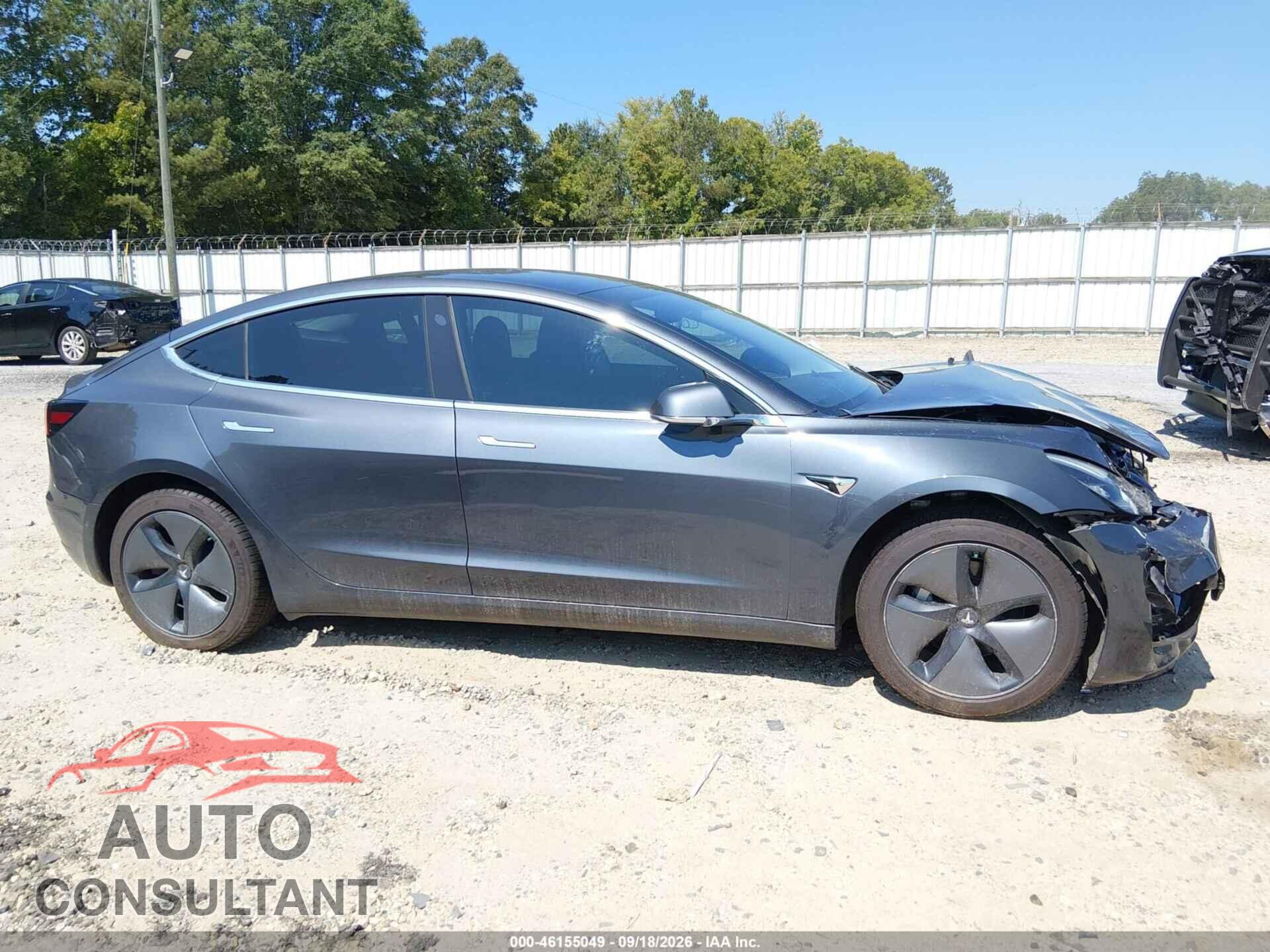 TESLA MODEL 3 2019 - 5YJ3E1EA8KF308091